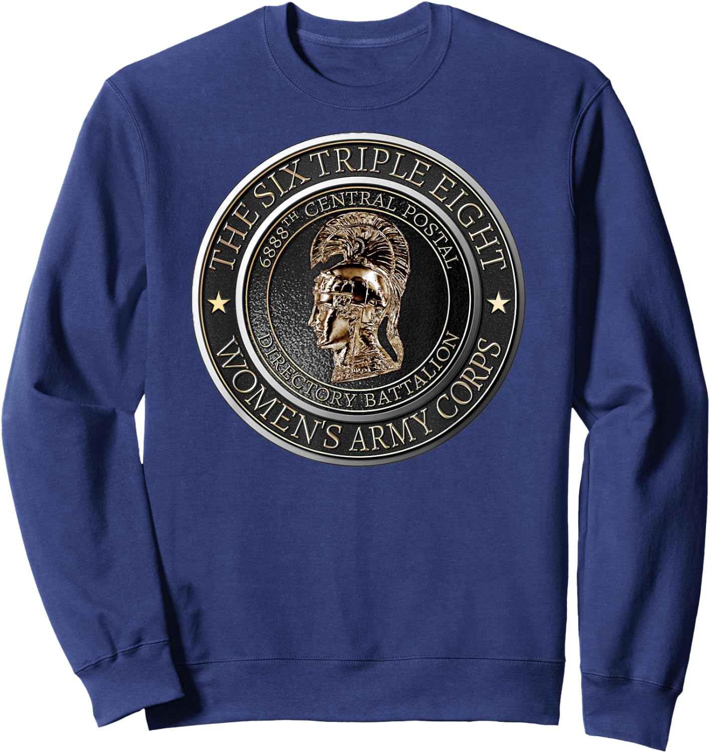 Honoring WWII 6888th Postal Battalion Heroes Sweatshirt - Sweatshirt | Navy