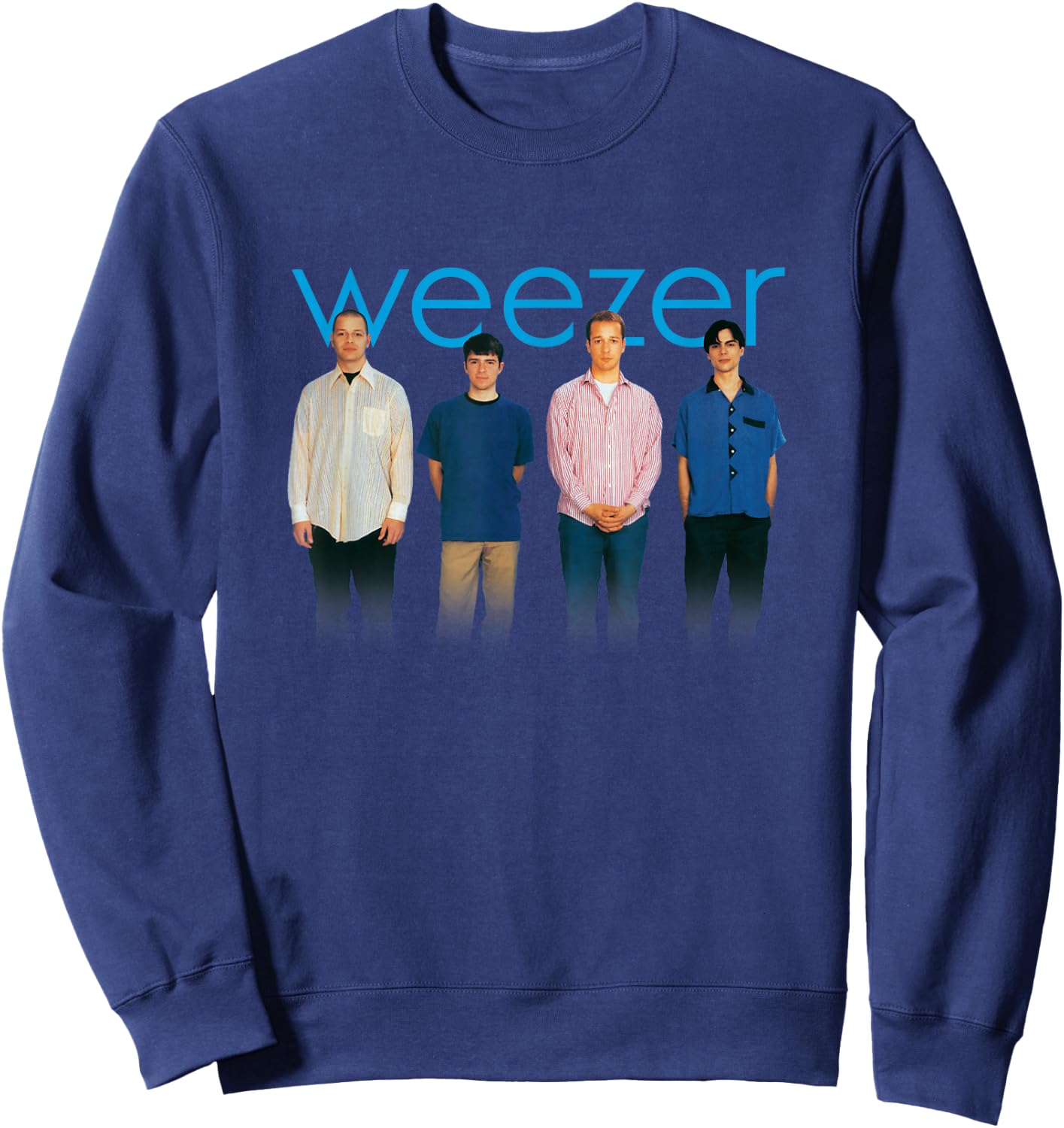 Weezer - Blue Album , black Sweatshirt - Sweatshirt | Navy