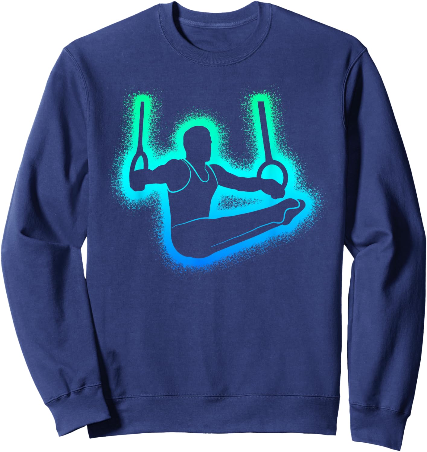 Gymnastics Ring Gymnastics for Kids, Men, Boys , Black, S Sweatshirt - Sweatshirt | Navy