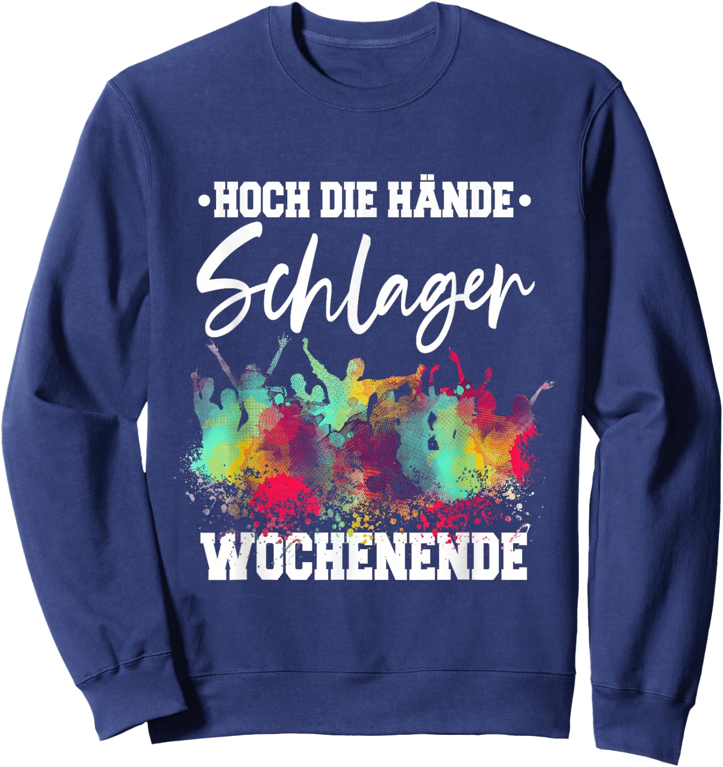 Schlagerparty Schlager Sweatshirt - Sweatshirt | Navy