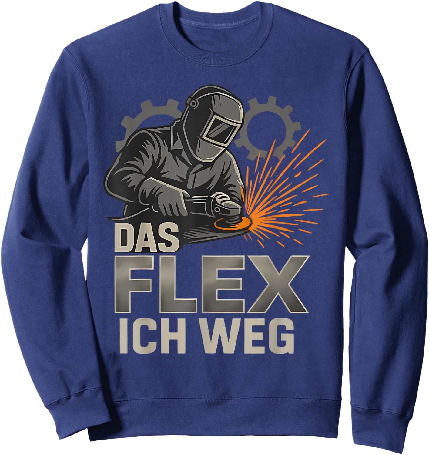 das Flex ich Weg Sweatshirt - Sweatshirt | Navy