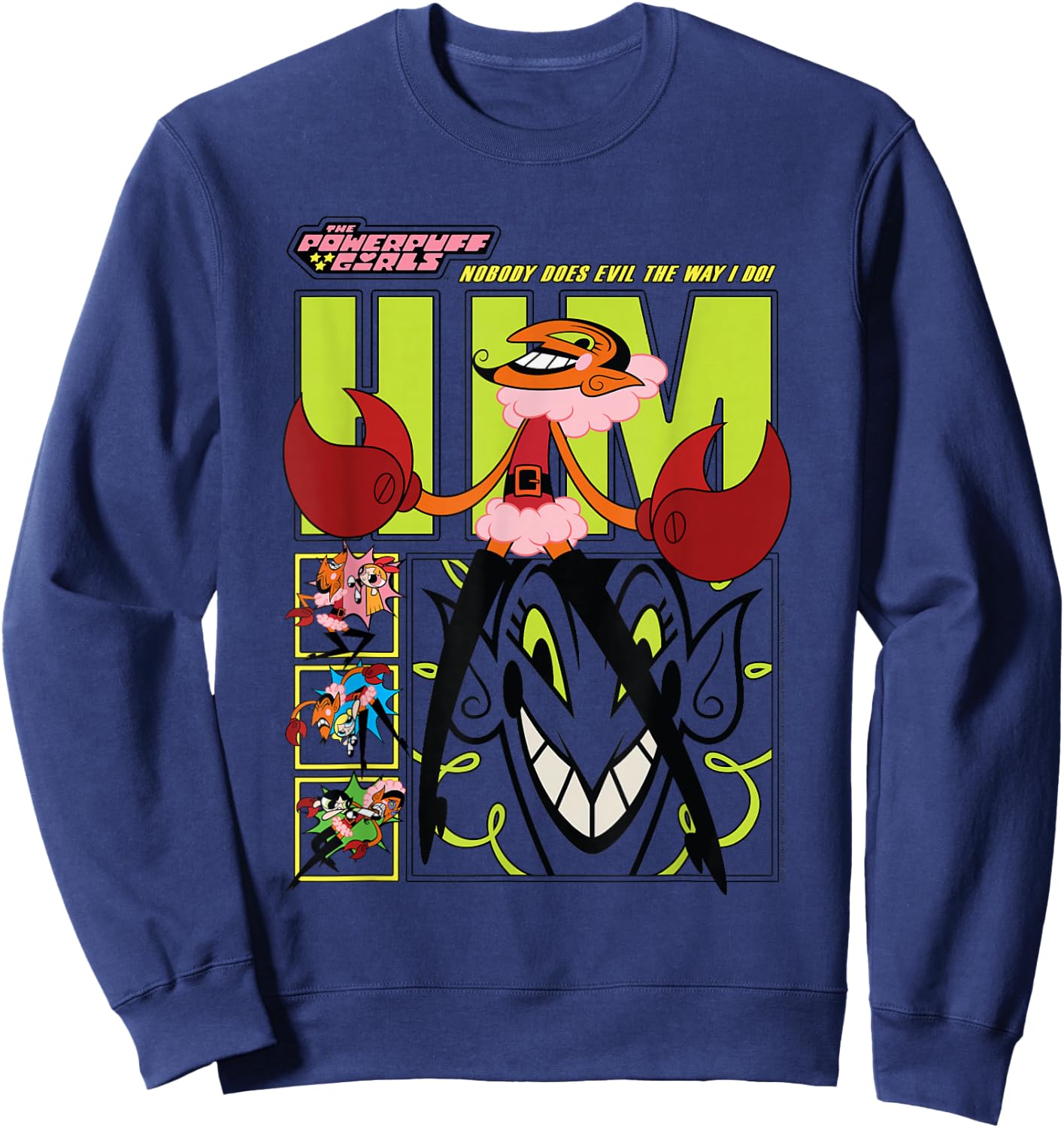 Powerpuff Girls HIM His Infernal Majesty Sweatshirt - Sweatshirt | Navy