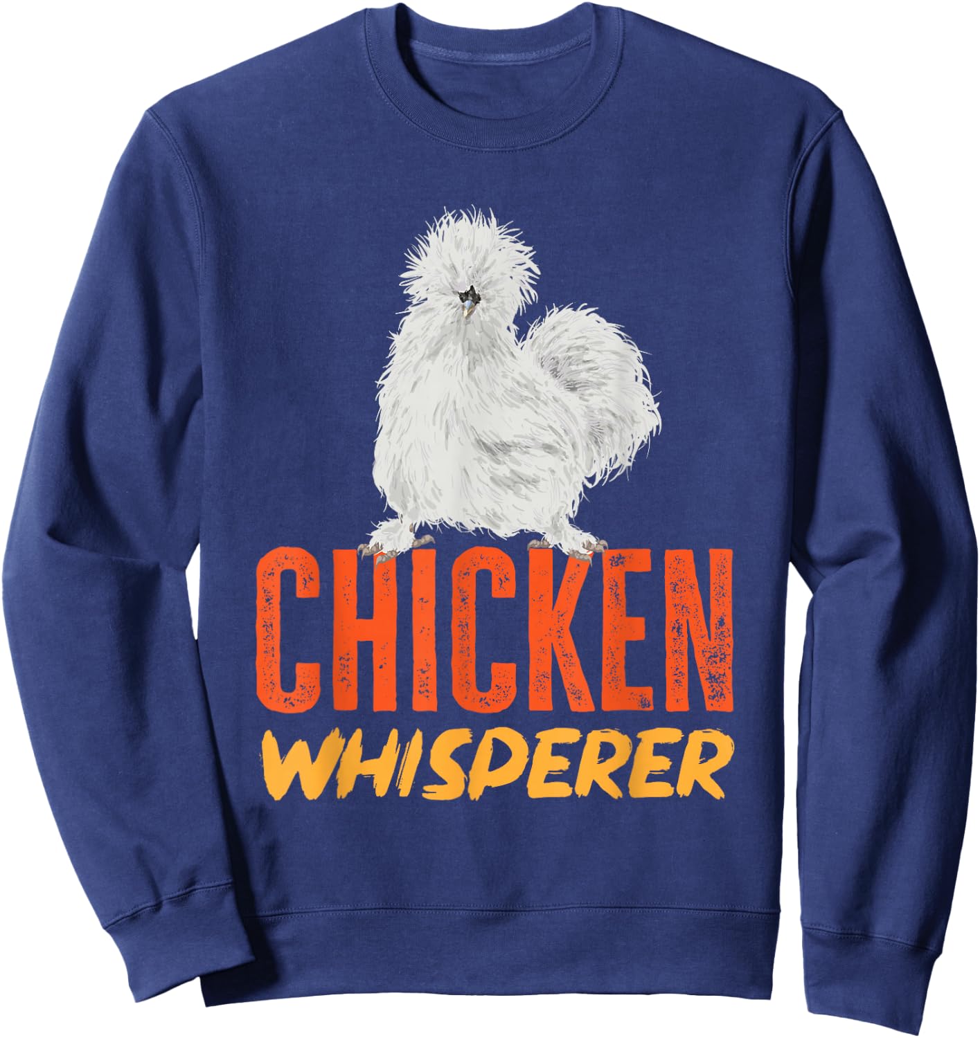 Silk Chicken Silkie Chicken Sweatshirt - Sweatshirt | Navy