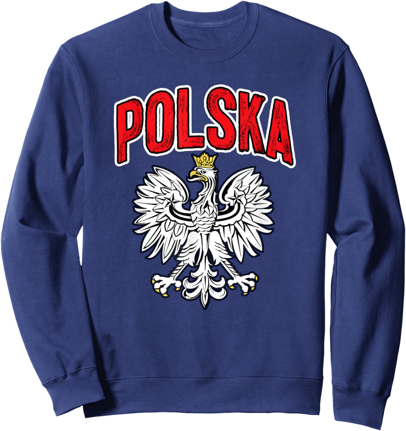 Polska Polish Eagle Sweatshirt - Sweatshirt | Navy