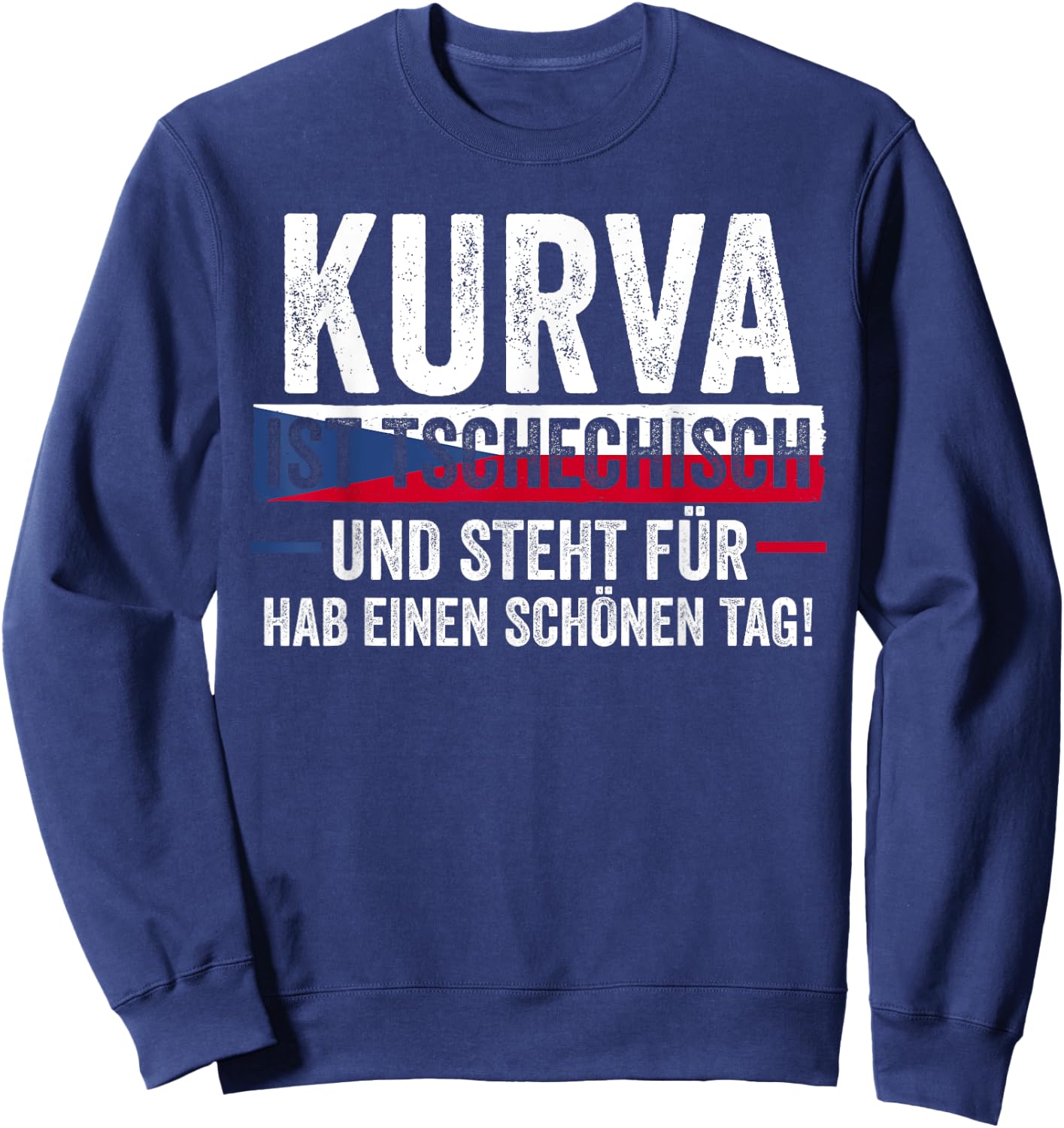 Czech Czech Republic , black Sweatshirt - Sweatshirt | Navy