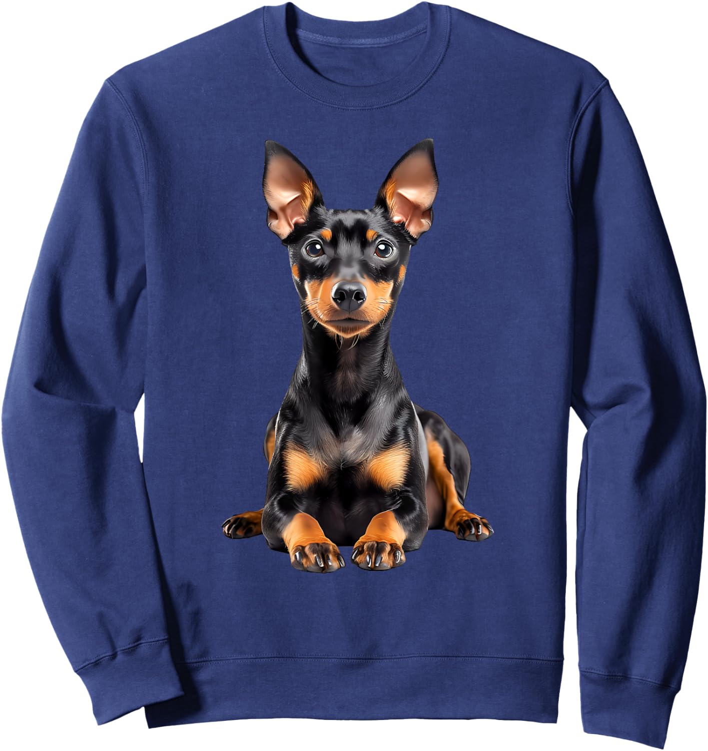 Lazy Miniatur Pinscher Sweatshirt - Sweatshirt | Navy