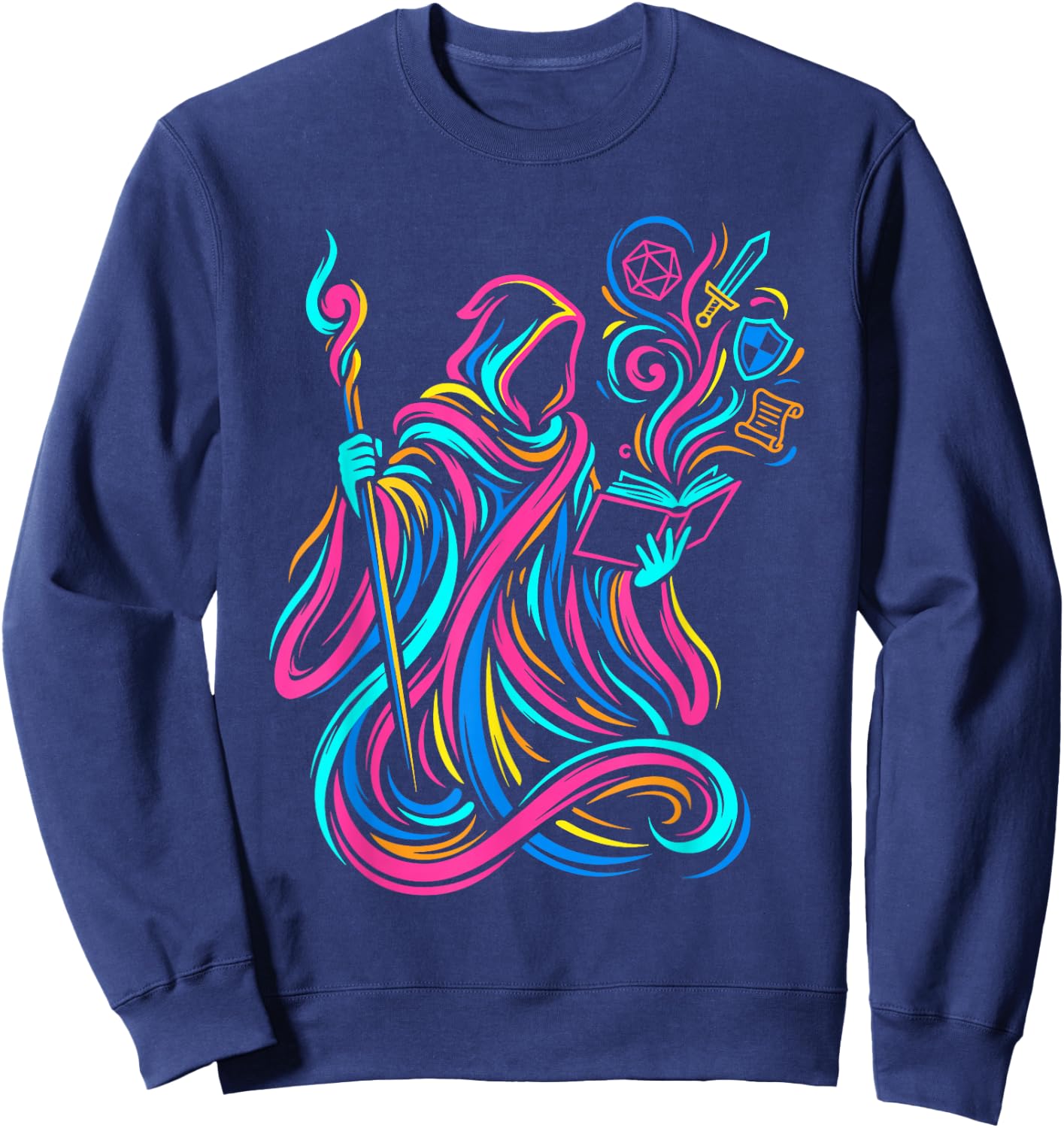 Fantasy-Tabletop-Rollenspiel Rollenspiel Sweatshirt - Sweatshirt | Navy