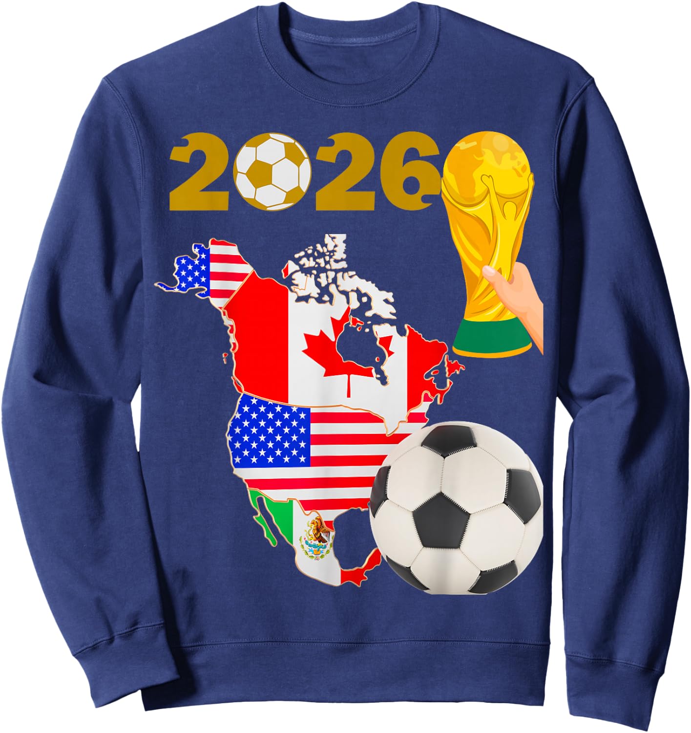 International Footbal 2026. Sweatshirt - Sweatshirt | Navy
