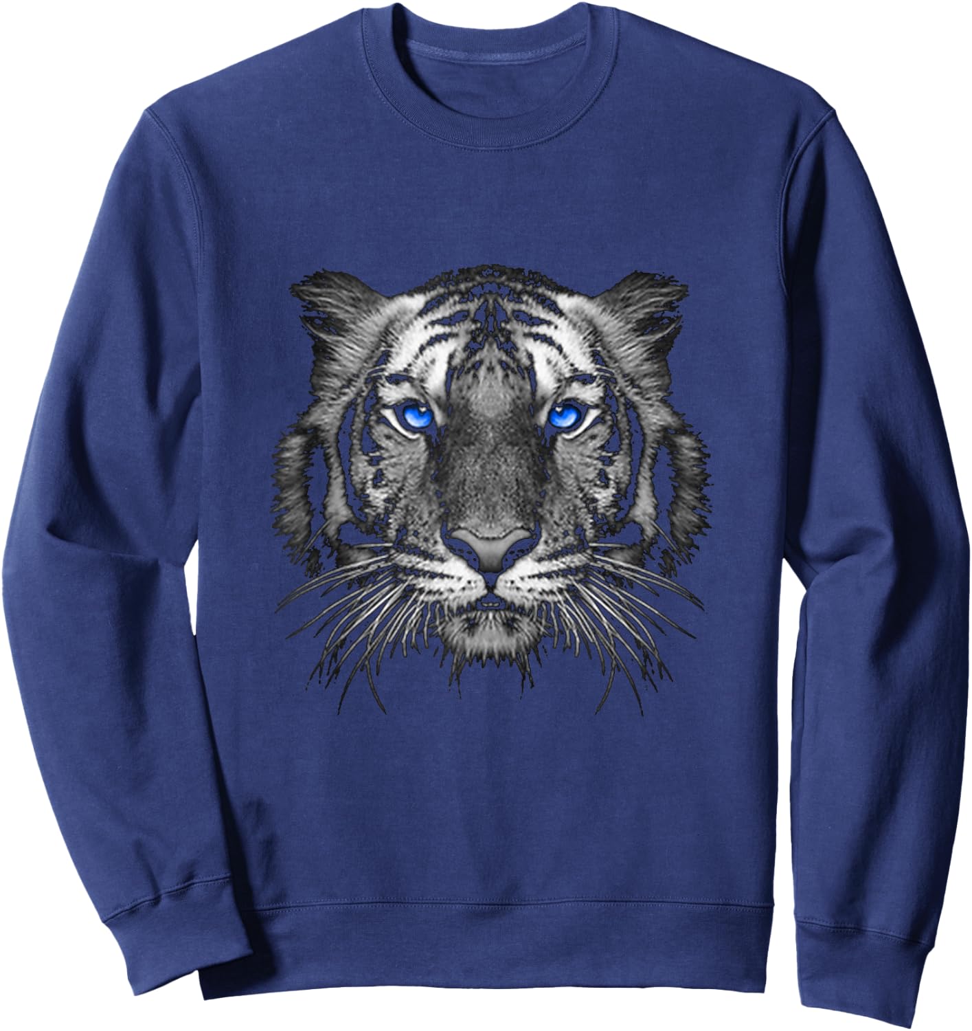 White Tiger Sweatshirt - Sweatshirt | Navy