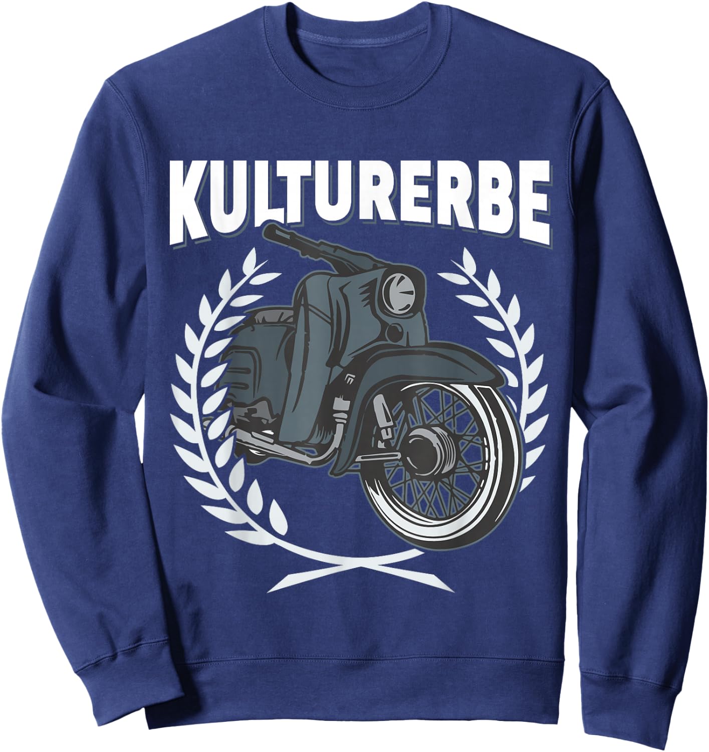 Kulturerbe KR51 Simson Moped Sweatshirt - Sweatshirt | Navy