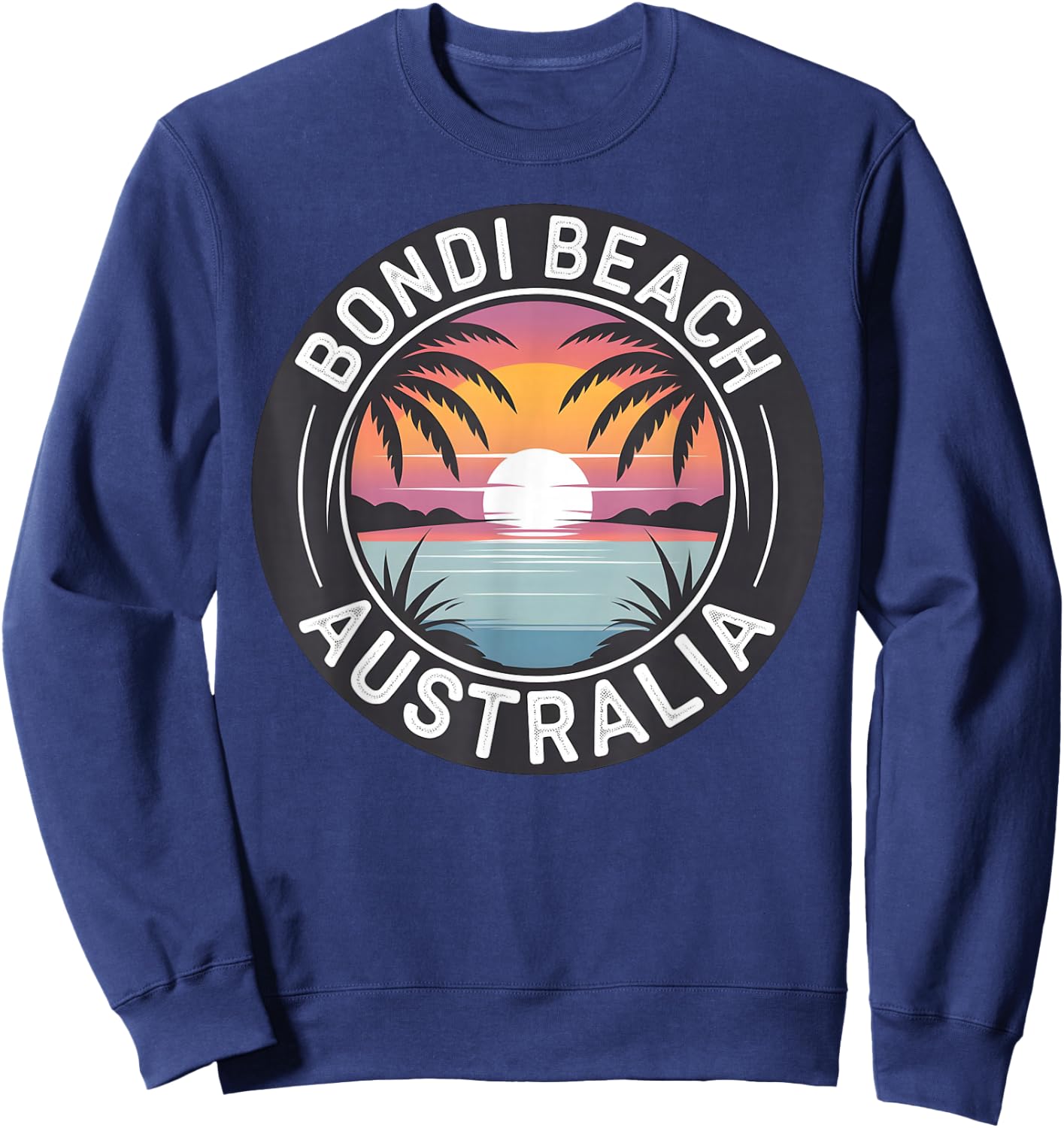 Bondi Beach Australia Summer Holidays for Kids, Men and Women Sweatshirt - Sweatshirt | Navy