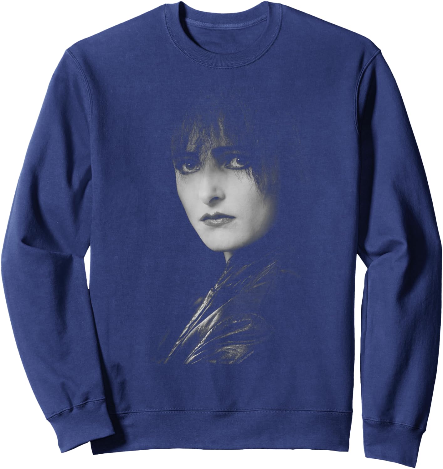 Siouxsie Sioux And The Banshees Singer By Simon Fowler , Black, S Sweatshirt - Sweatshirt | Navy
