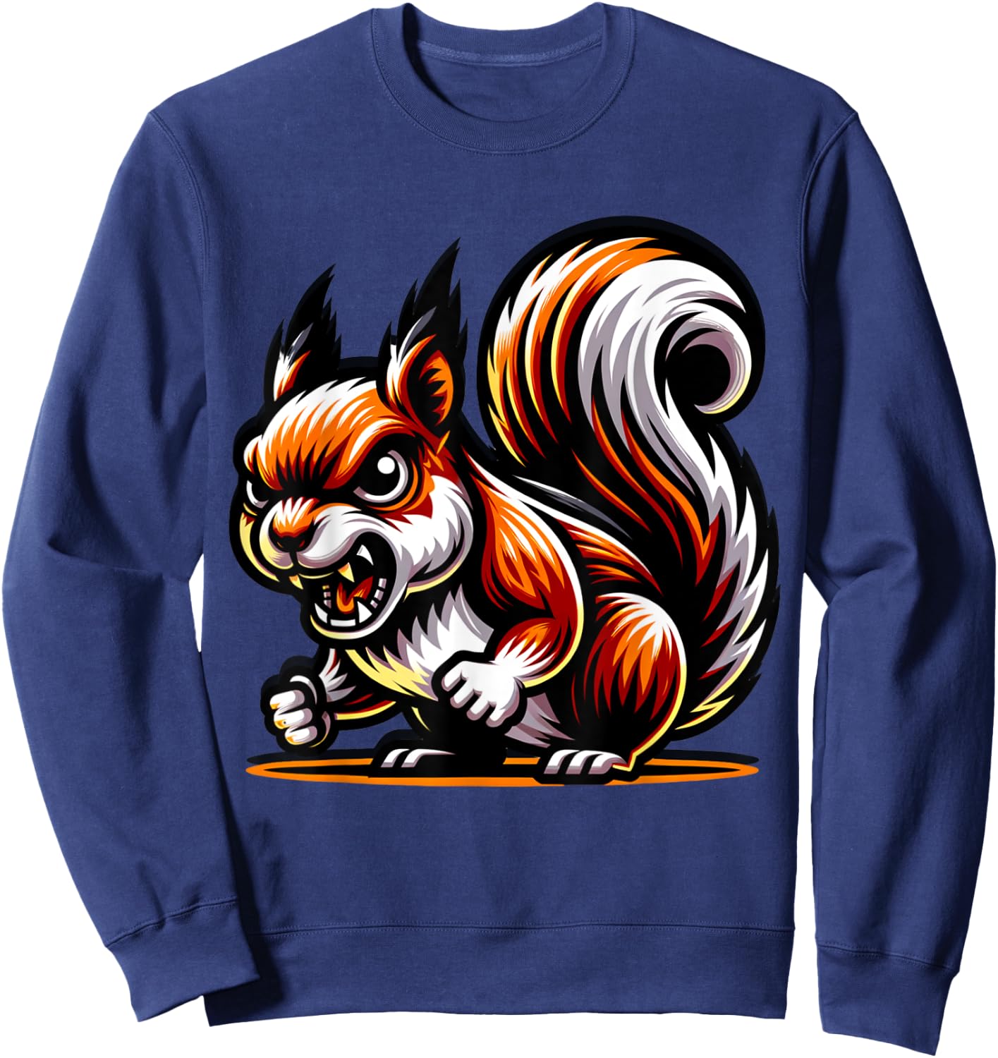 Angry Squirrel Sweatshirt - Sweatshirt | Navy