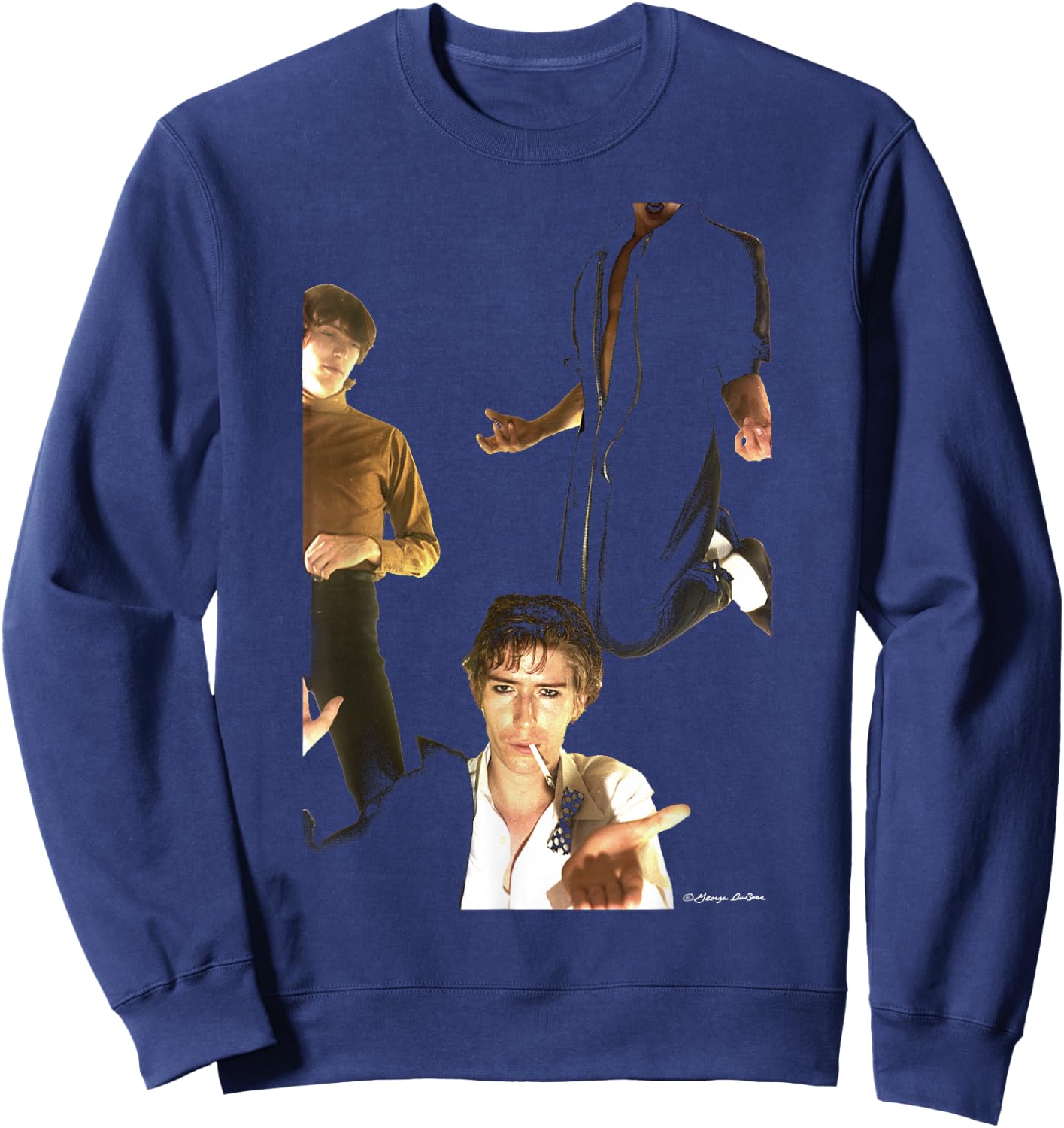 The Psychedelic Furs Photo For Interview By George DuBose Sweatshirt - Sweatshirt | Navy