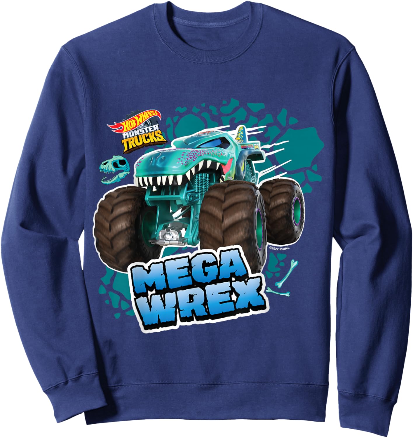 Hot Wheels - Mega Wrex , black Sweatshirt - Sweatshirt | Navy