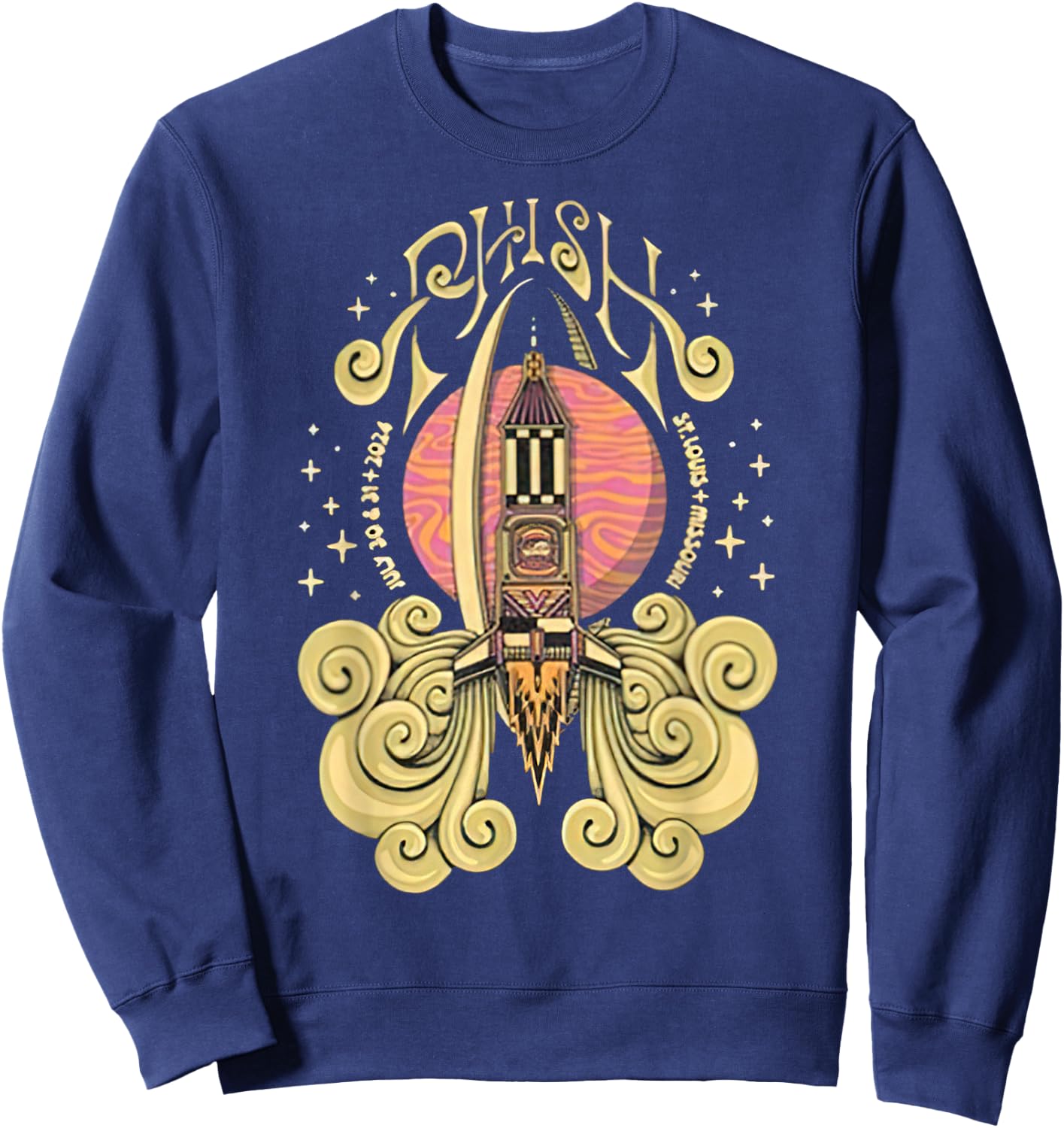 Phish Store Summer Tour Sweatshirt - Sweatshirt | Navy