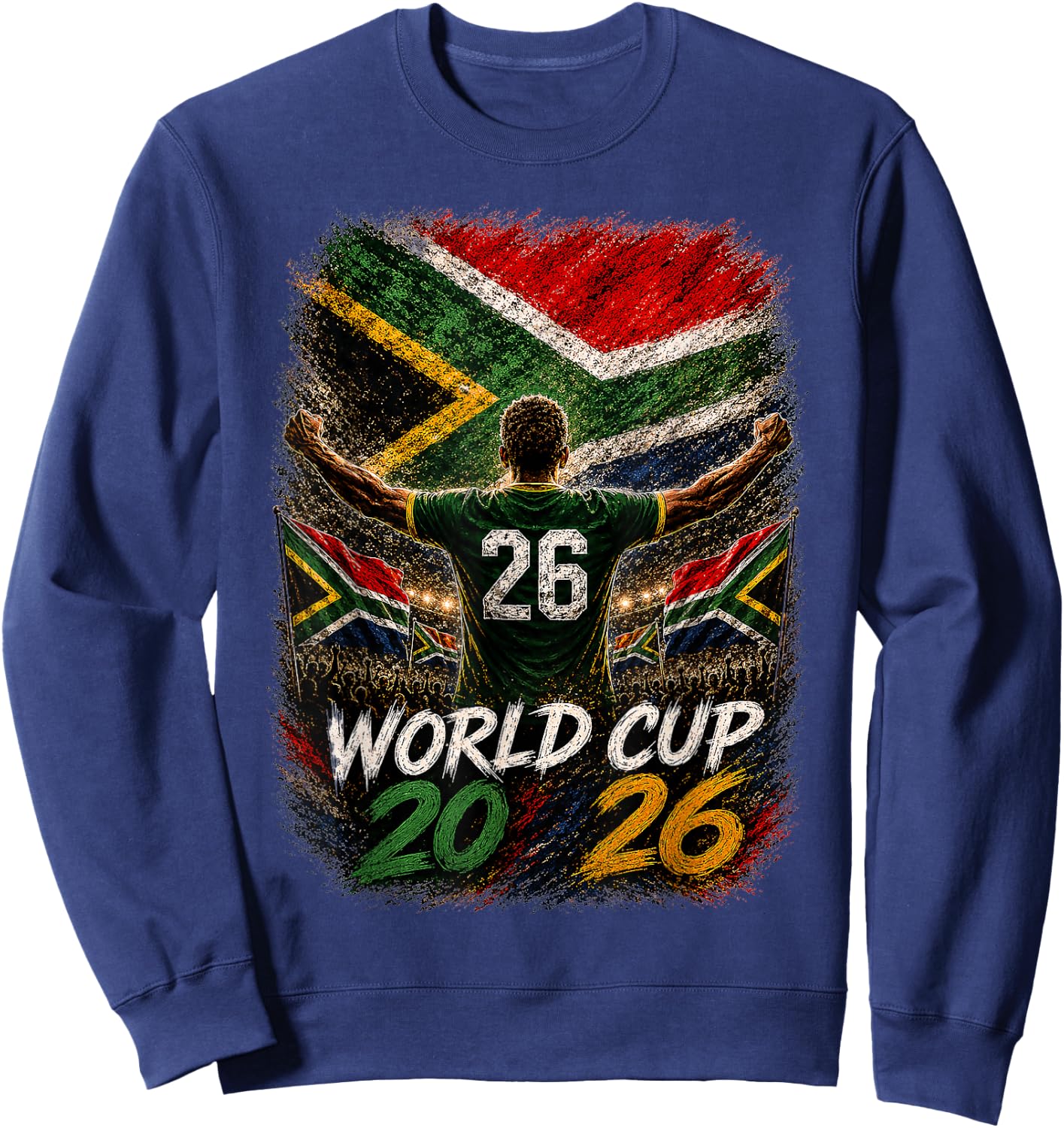 Soccer - World Cup 2026 South Africa Winner Sweatshirt - Sweatshirt | Navy