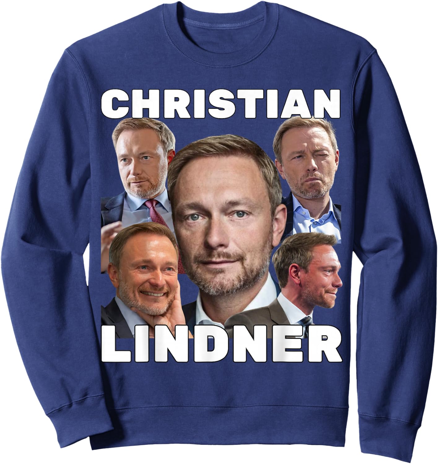 Lindner Fan Merch , black Sweatshirt - Sweatshirt | Navy