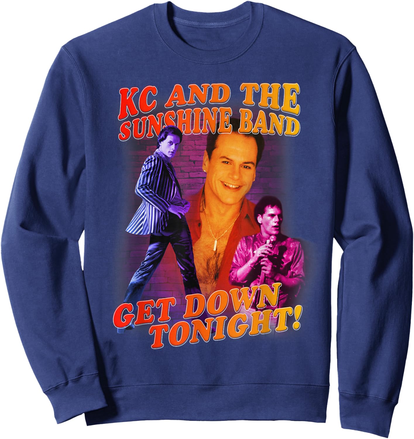 KC Get Down Tonight Sweatshirt - Sweatshirt | Navy