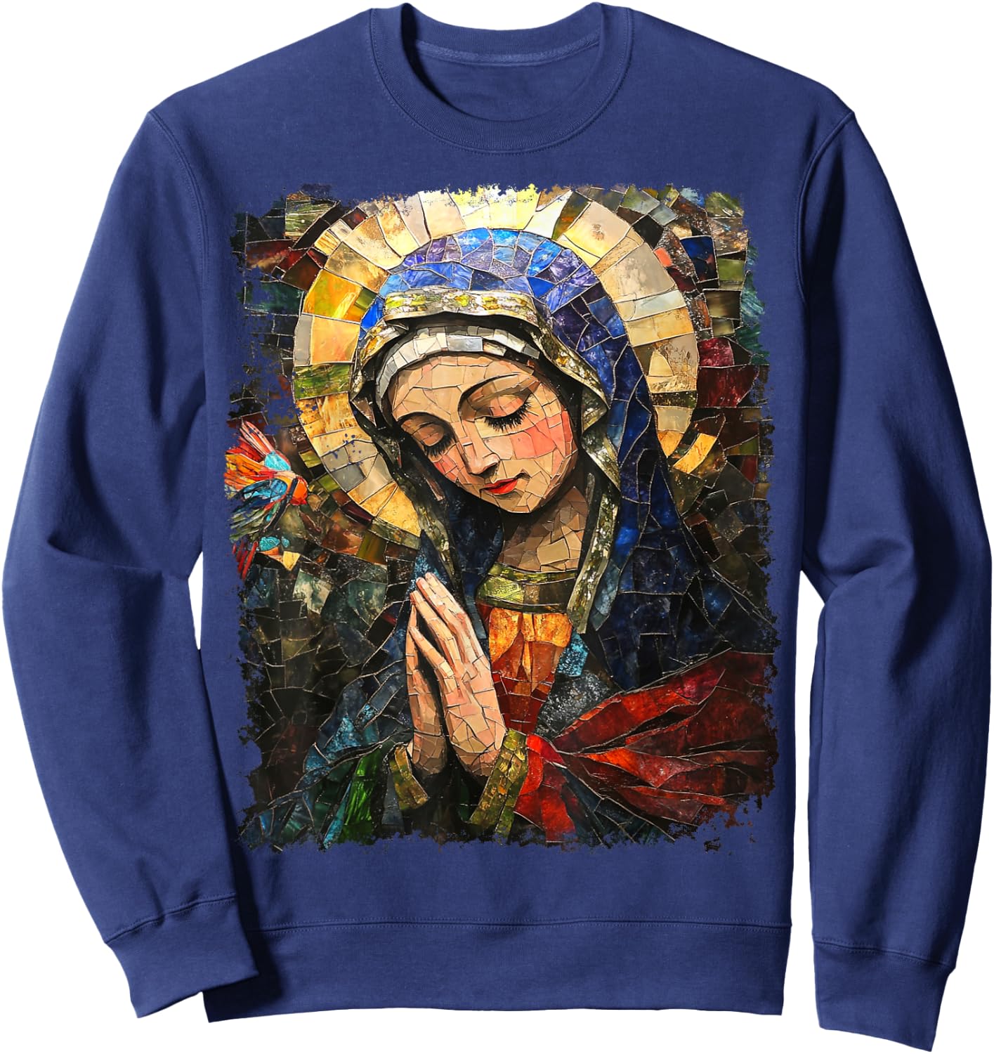 The Virgin Mary Catholic Church Sweatshirt - Sweatshirt | Navy