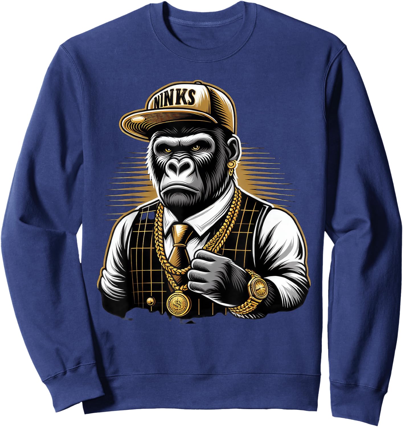 Hip Hop Kostüm Junge , black, S Sweatshirt - Sweatshirt | Navy