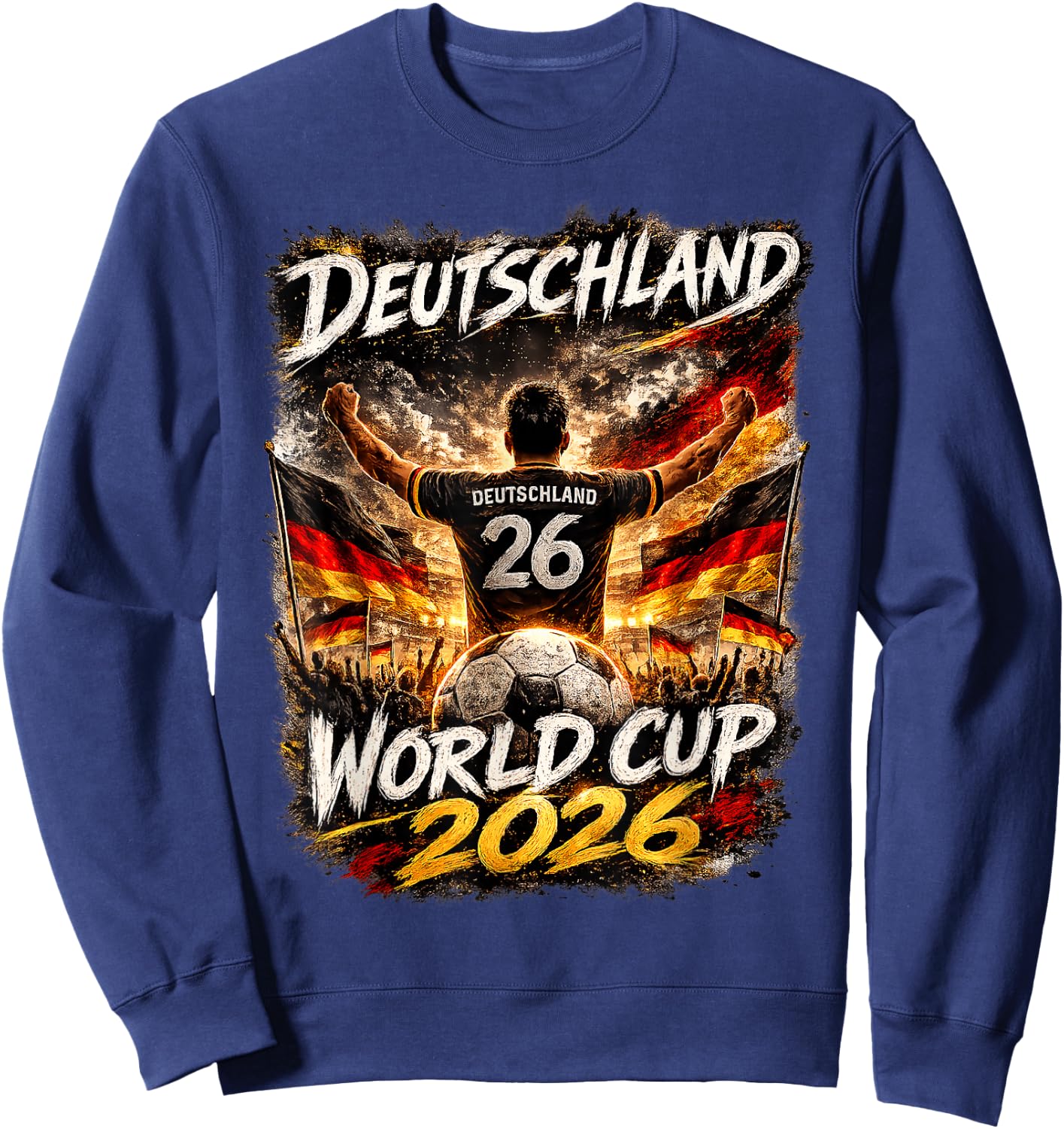 Soccer - WM World Cup 2026 Germany Sweatshirt - Sweatshirt | Navy