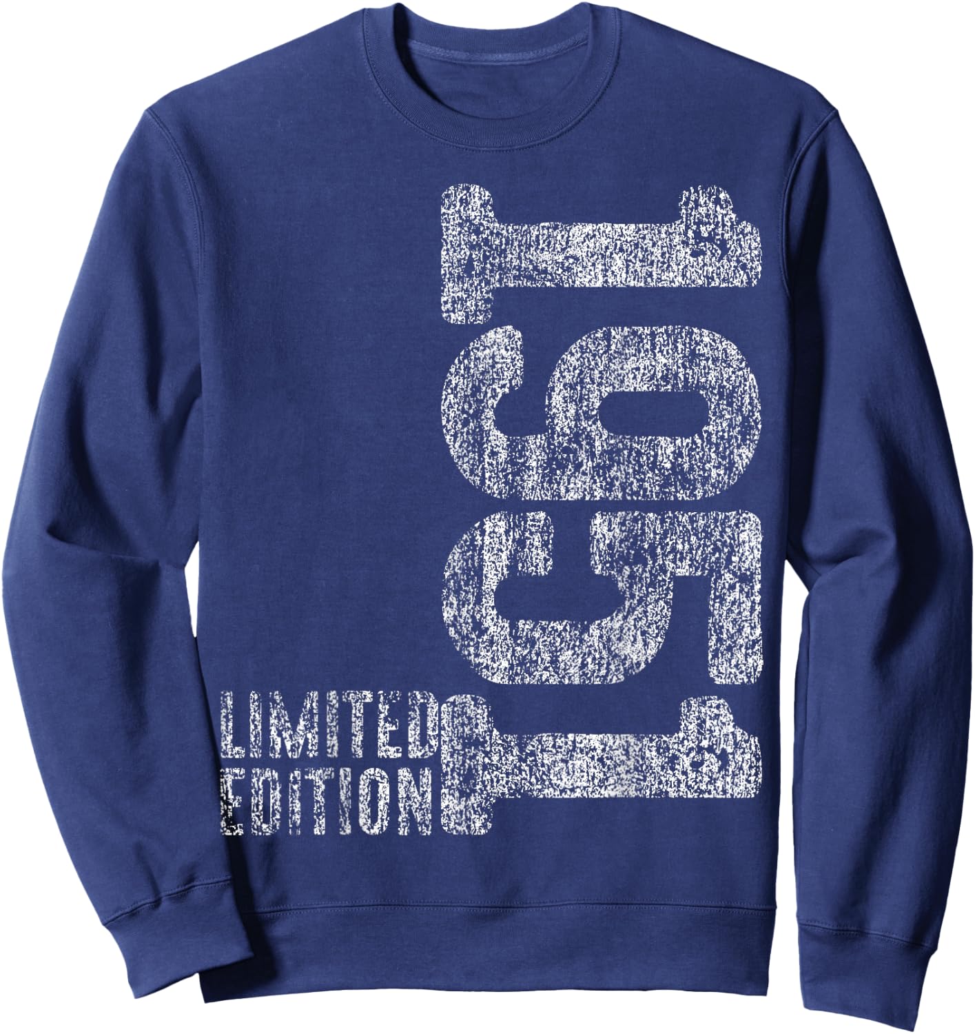 75. Geburtstag Mann Frau 75 Jahre 1951 Deko Geschenk Lustig Sweatshirt - Sweatshirt | Navy