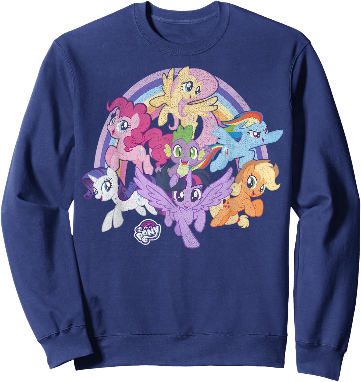 My Little Pony: Friendship is Magic Group Shot Sweatshirt - Sweatshirt | Navy