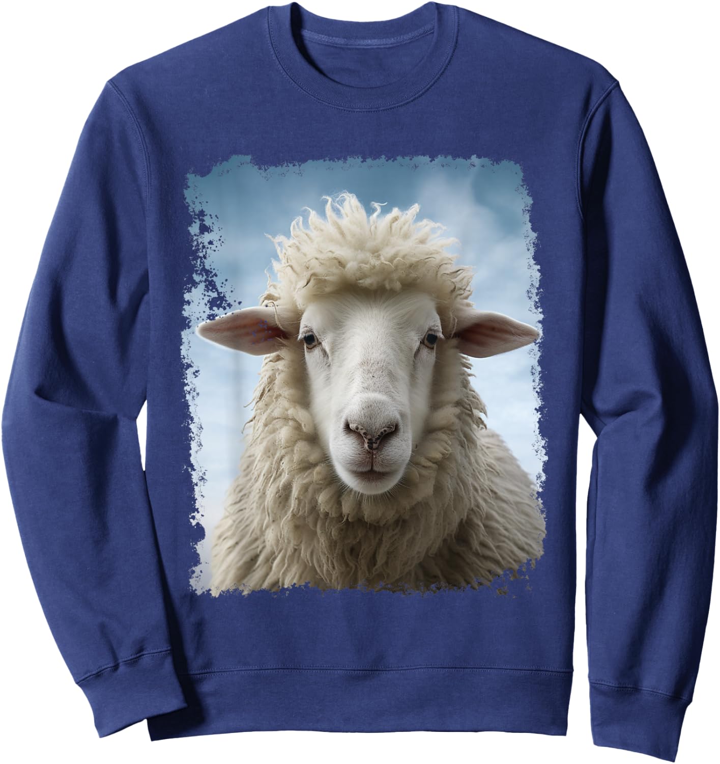 White Sheep Sweatshirt - Sweatshirt | Navy