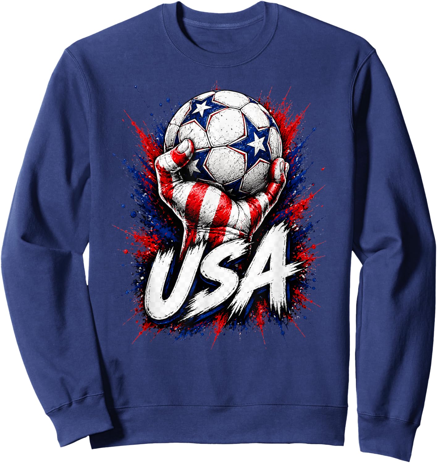 Patriotic Graphic Apparel Sweatshirt - Sweatshirt | Navy
