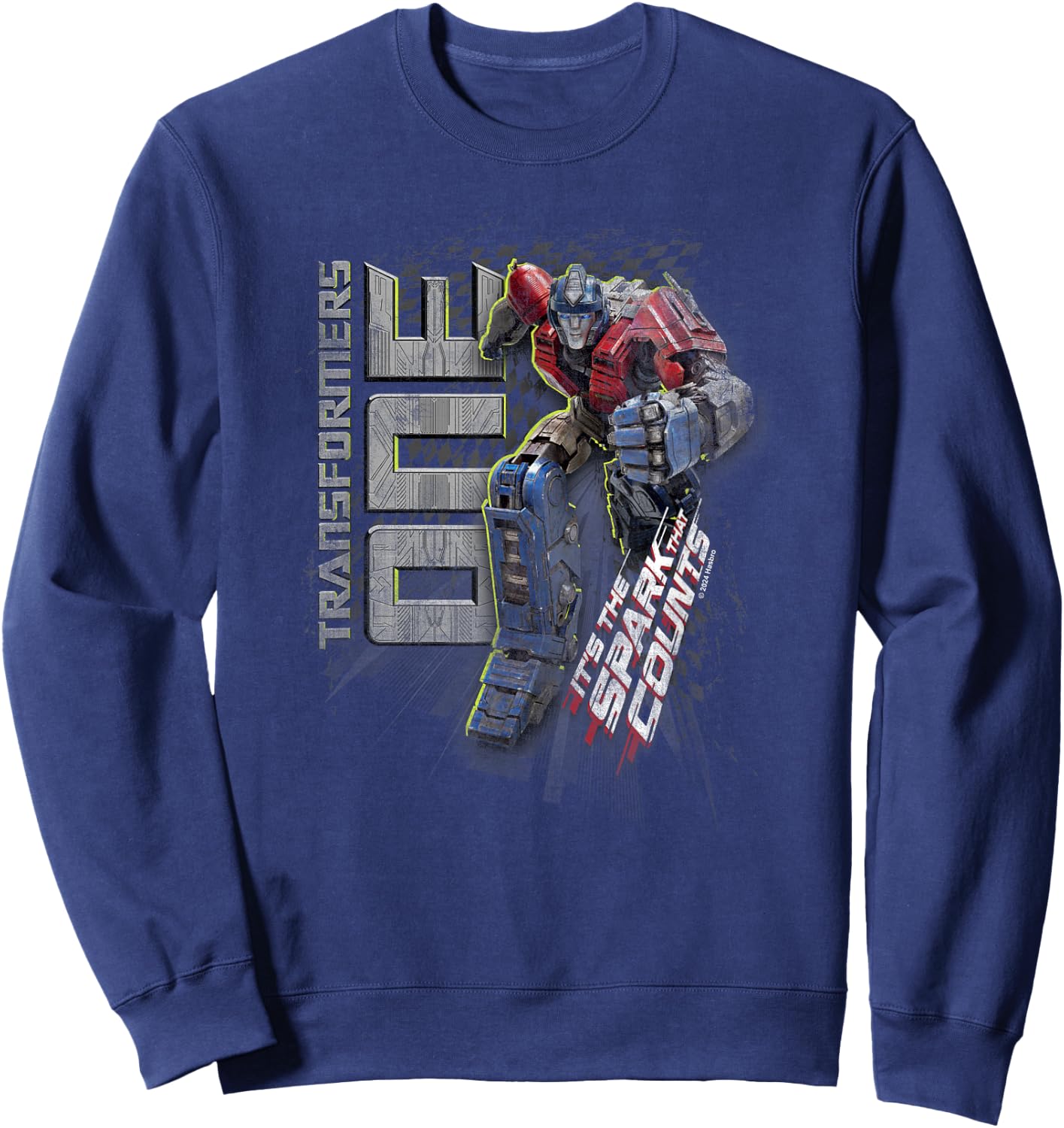 TRANSFORMERS ONE Orion Pax Run Sweatshirt - Sweatshirt | Navy