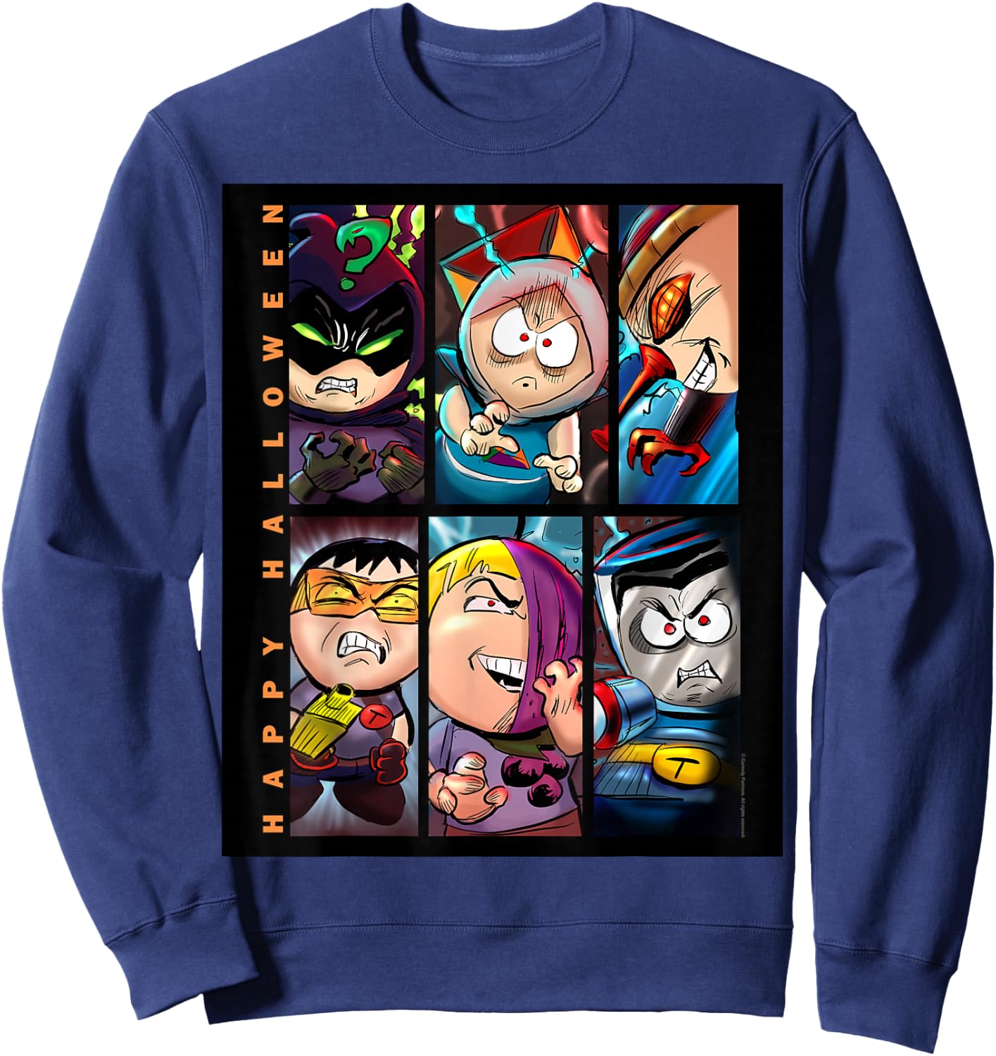 South Park Happy Halloween Sweatshirt - Sweatshirt | Navy