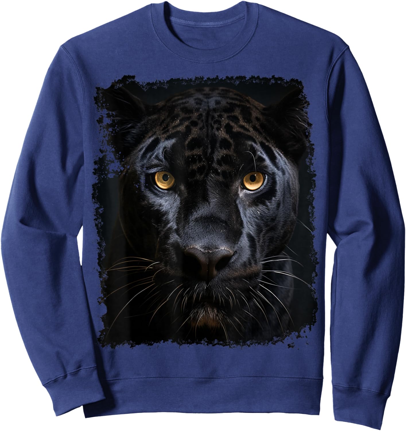 Noah&Friends Panther Black Sweatshirt - Sweatshirt | Navy