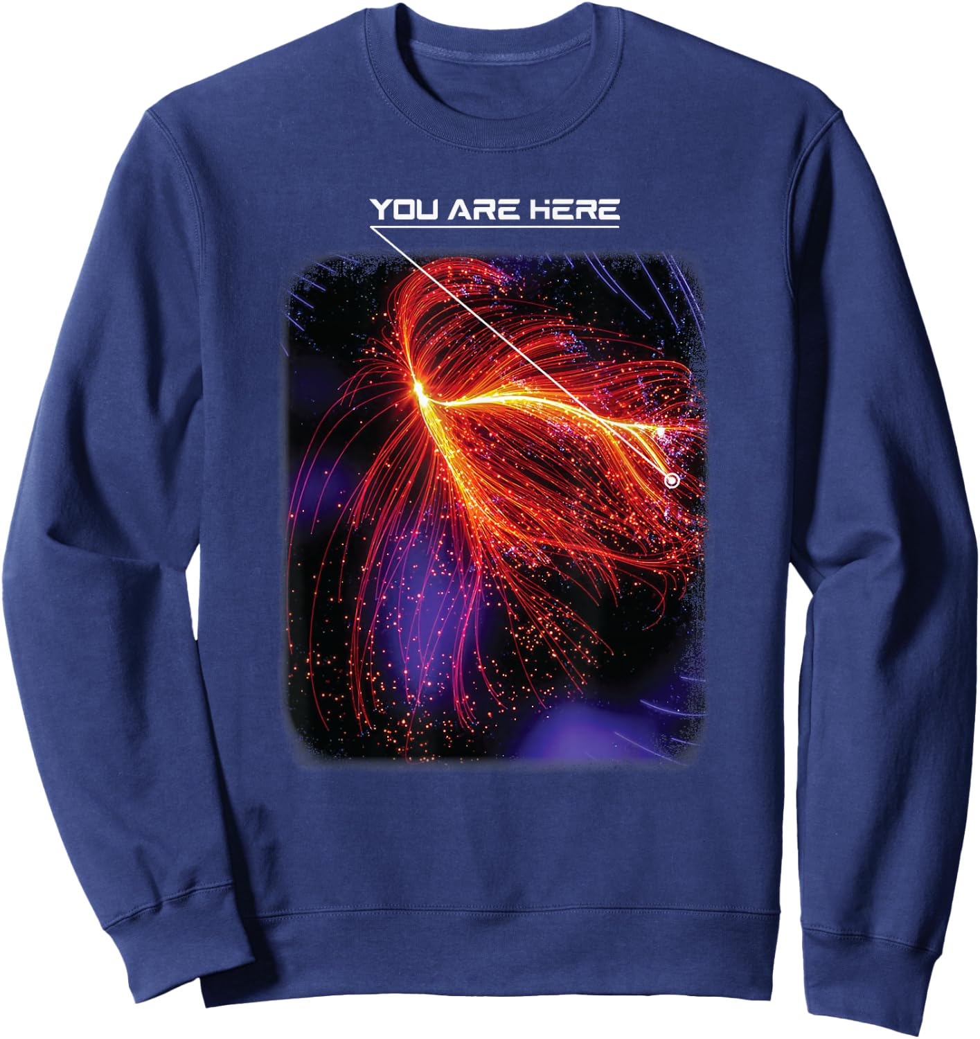 You are here Astronomy Laniakea Superamas Notre Galaxie , Black, S Sweatshirt - Sweatshirt | Navy