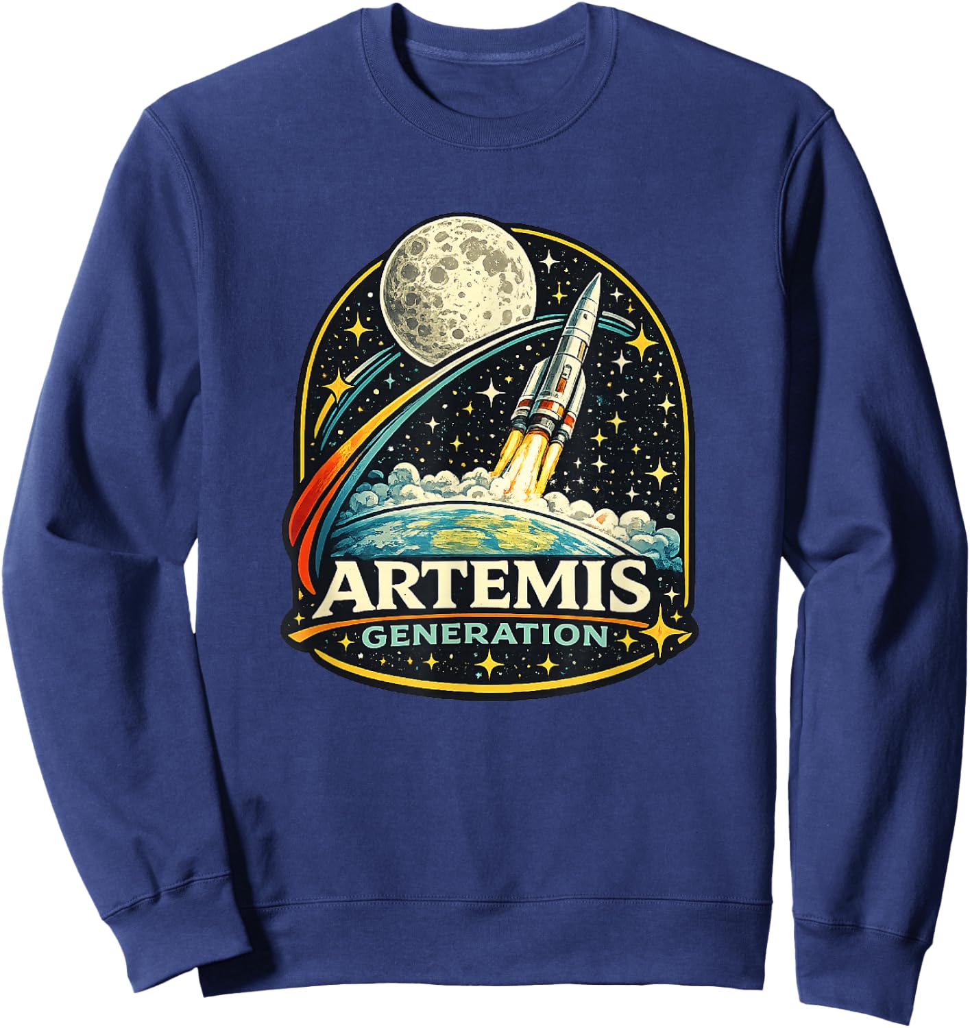 Startraum für Mondraketen der Artemis Generation Sweatshirt - Sweatshirt | Navy