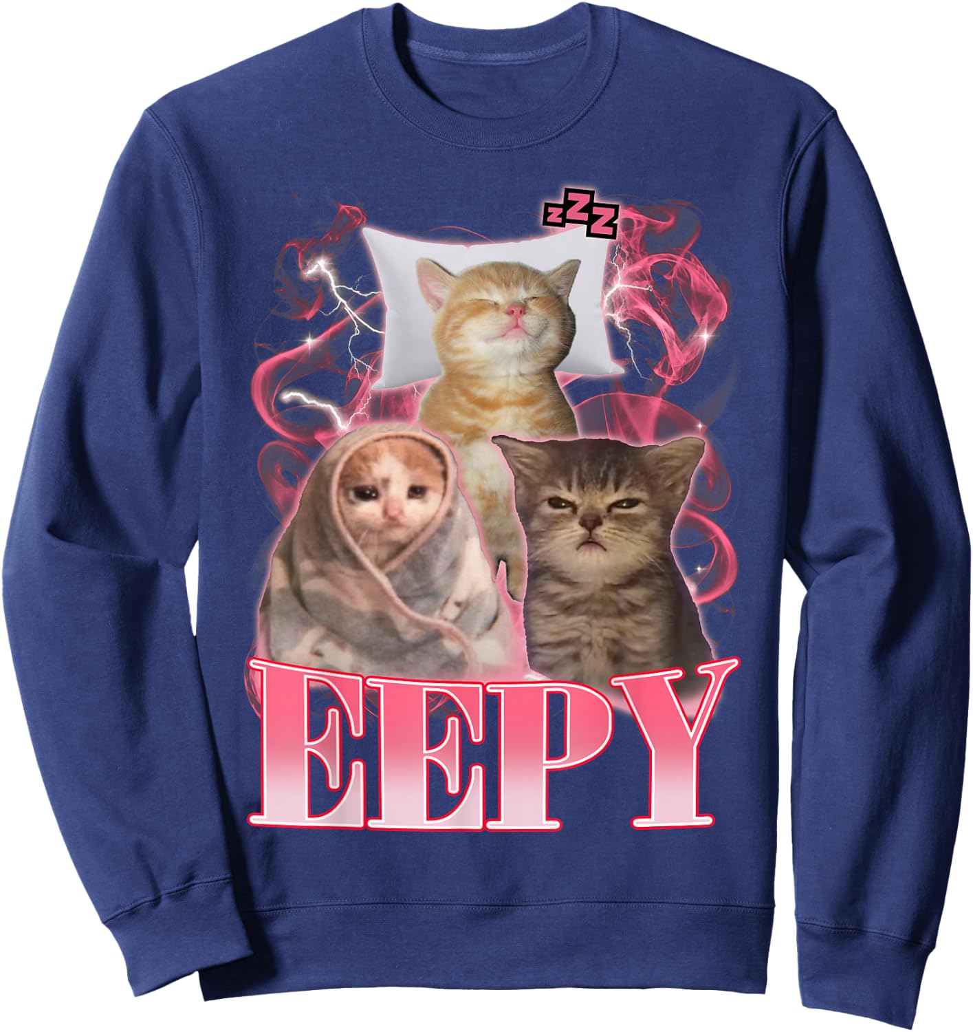 Men Women Sweatshirt - Sweatshirt | Navy