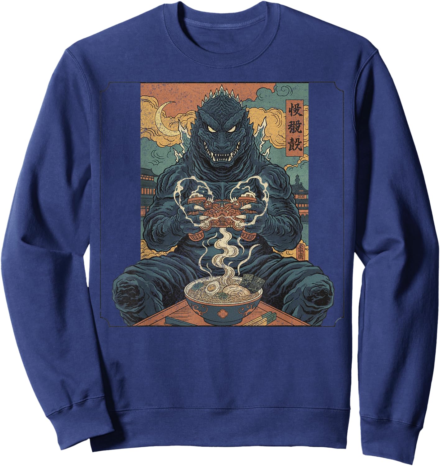 T-Shirt Sweatshirt - Sweatshirt | Navy