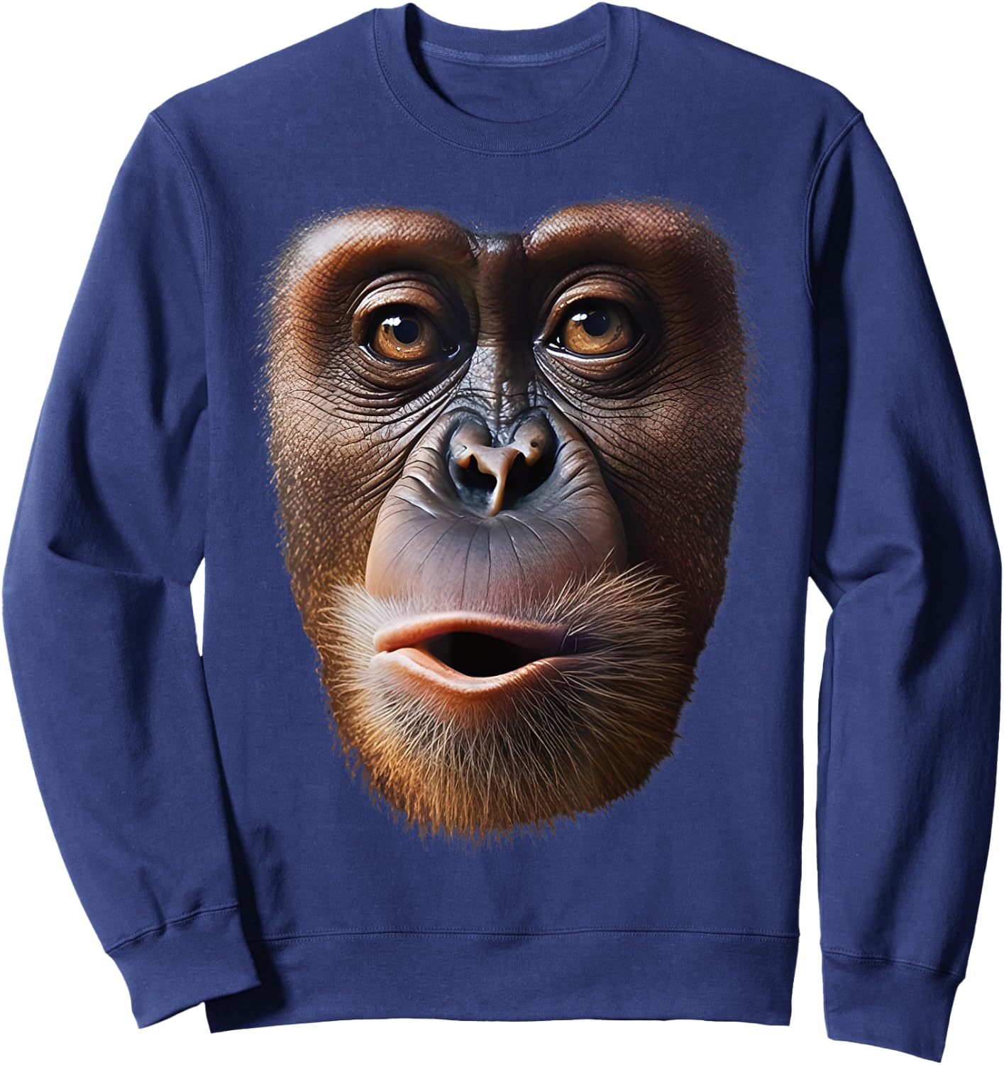 Funny Monkey Sweatshirt - Sweatshirt | Navy