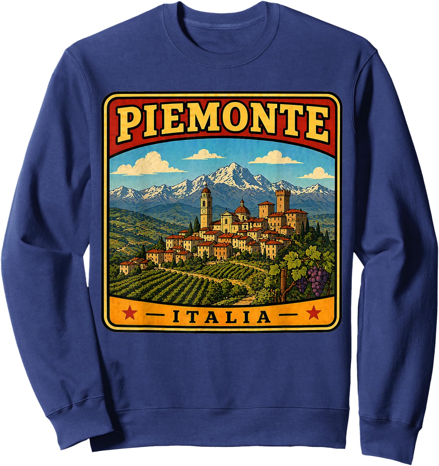 Italy Sweatshirt - Sweatshirt | Navy
