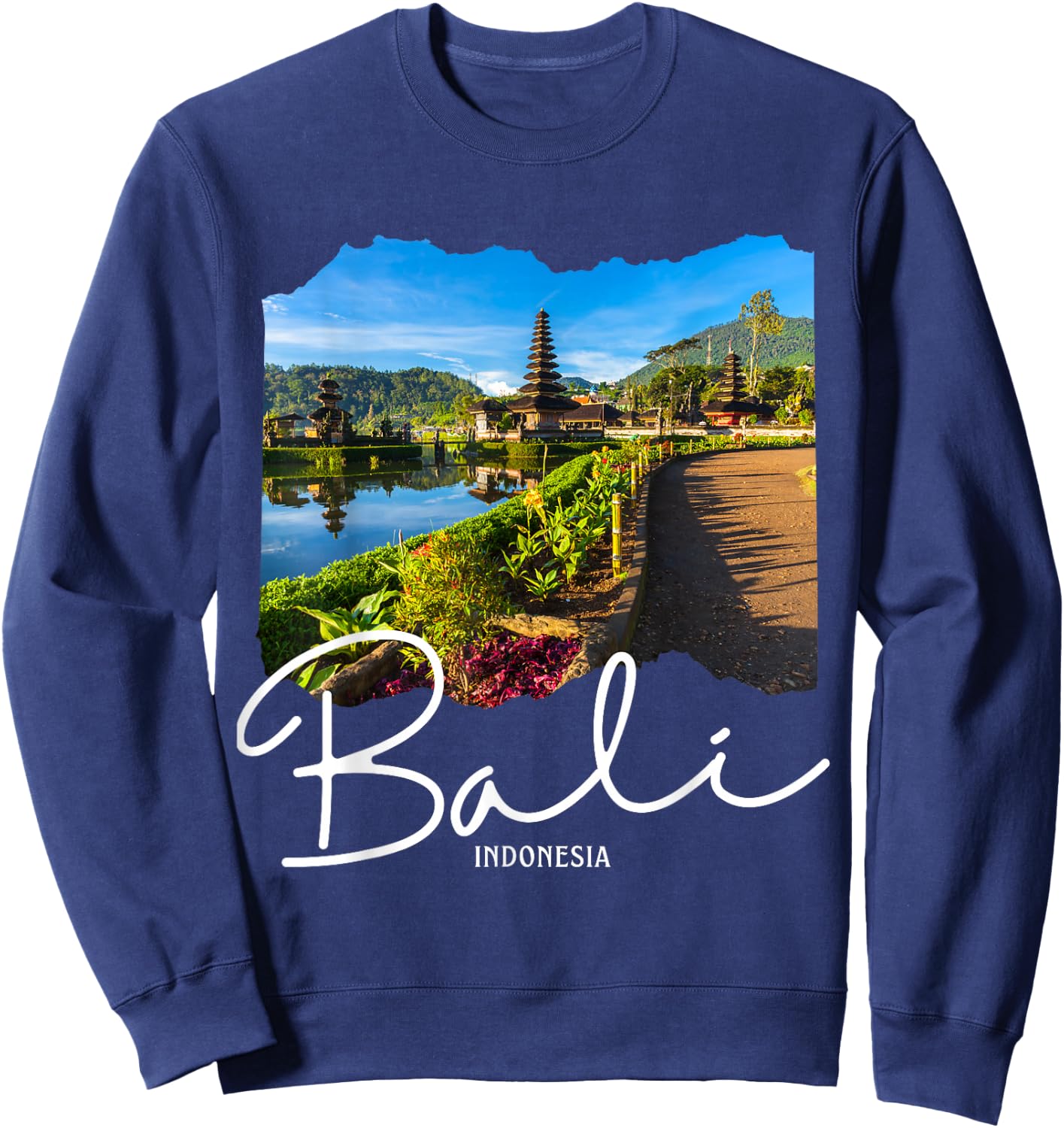 Bali Souvenir Indonesia Souvenir / Bali , Black, S Sweatshirt - Sweatshirt | Navy