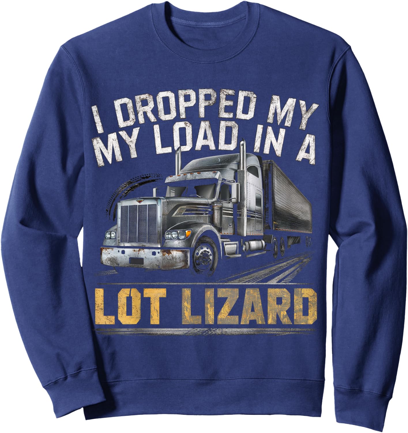 Truckers Load Droppers Sweatshirt - Sweatshirt | Navy