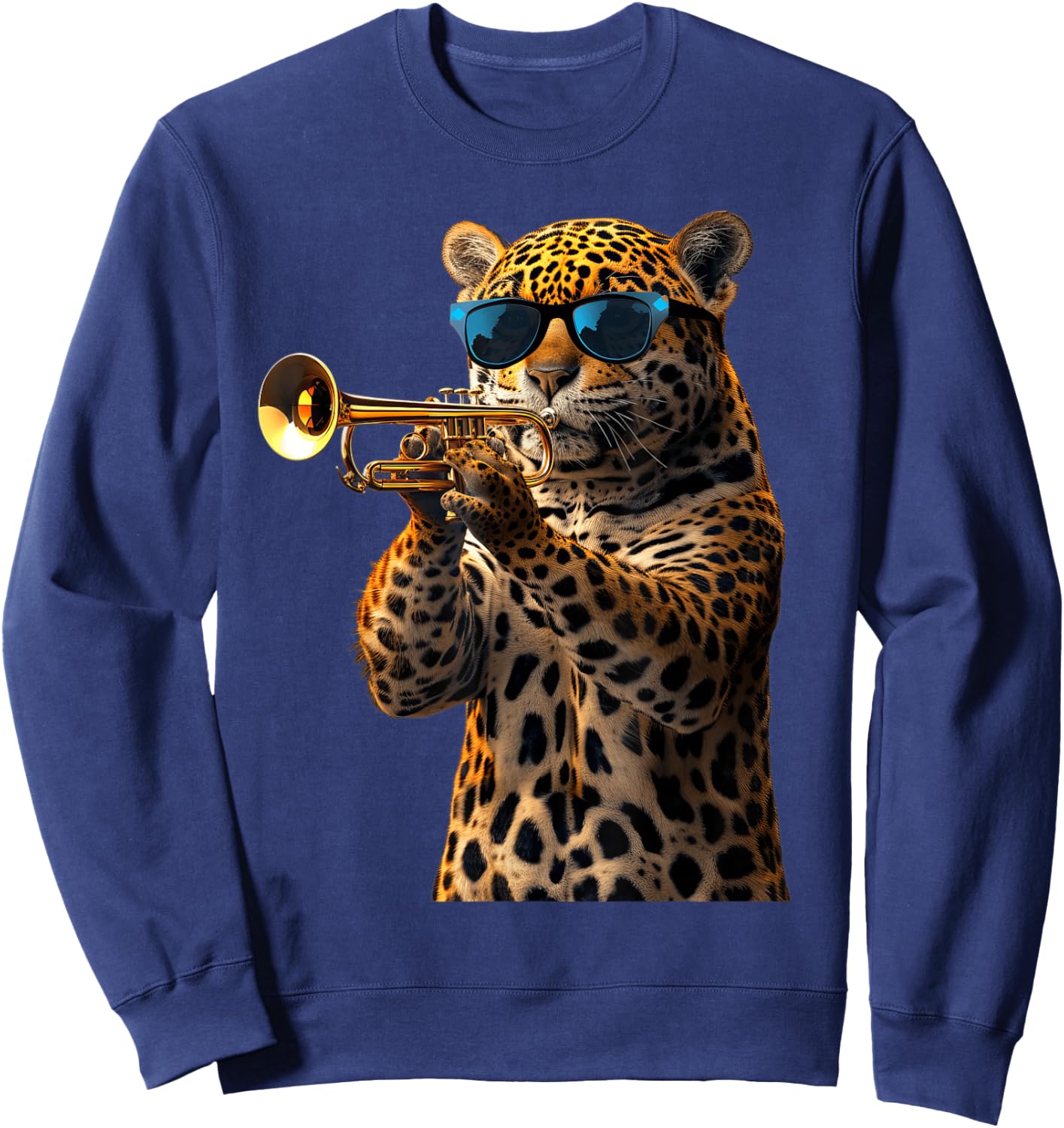 Jaguar Trumpet Sweatshirt - Sweatshirt | Navy