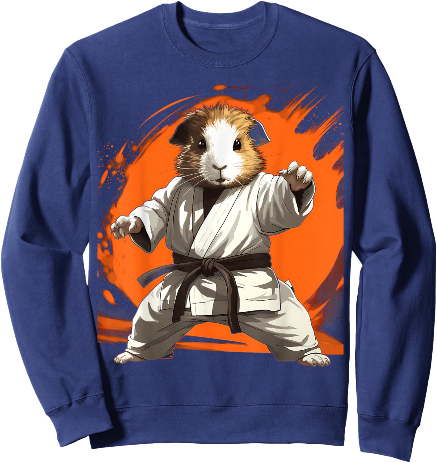 MMA Guinea Pig Karate Sweatshirt - Sweatshirt | Navy