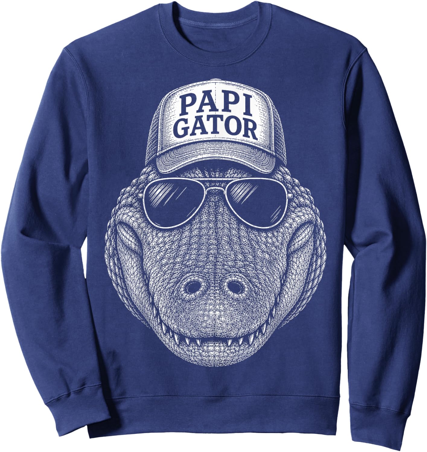 Papa Shirt Lustig Papa Geburtstag Vater Spruch Geschenk Papa Sweatshirt - Sweatshirt | Navy