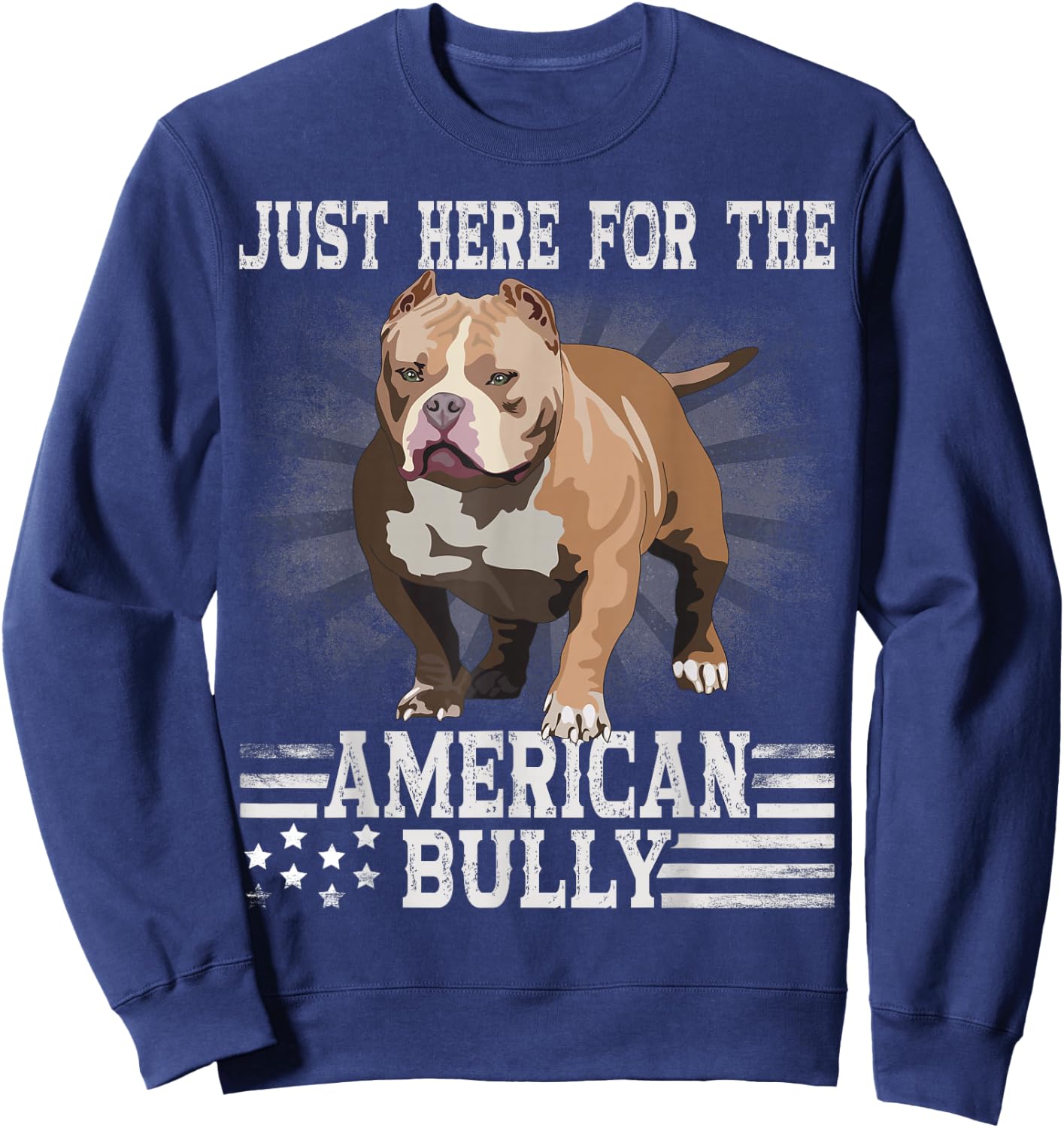 Bully Pitbull Apparel Collar Bully Pit American Bully Sweatshirt - Sweatshirt | Navy