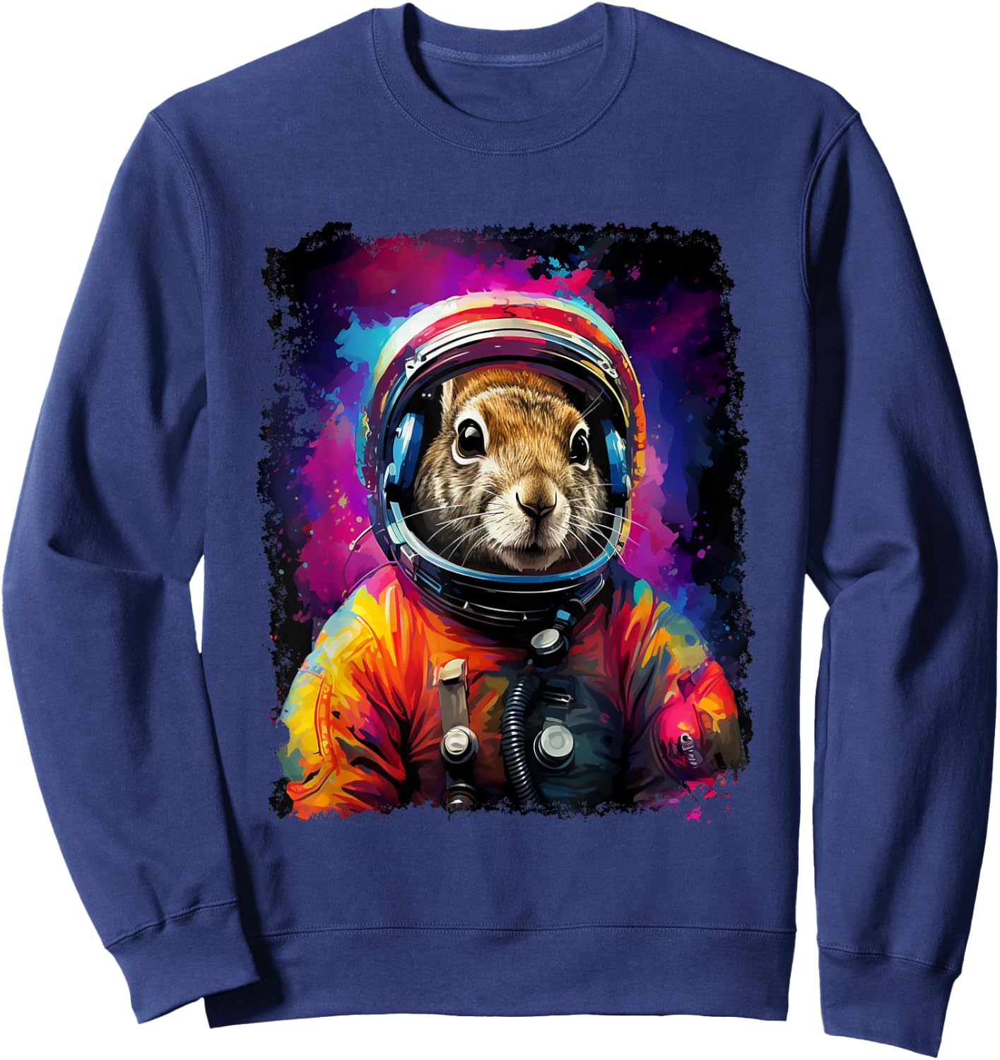 Space Squirrel Sweatshirt - Sweatshirt | Navy