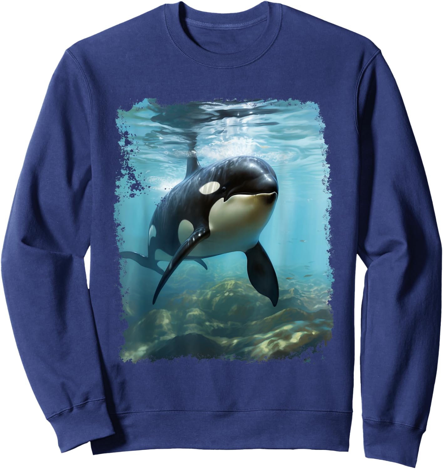 Killer Whale Sweatshirt - Sweatshirt | Navy