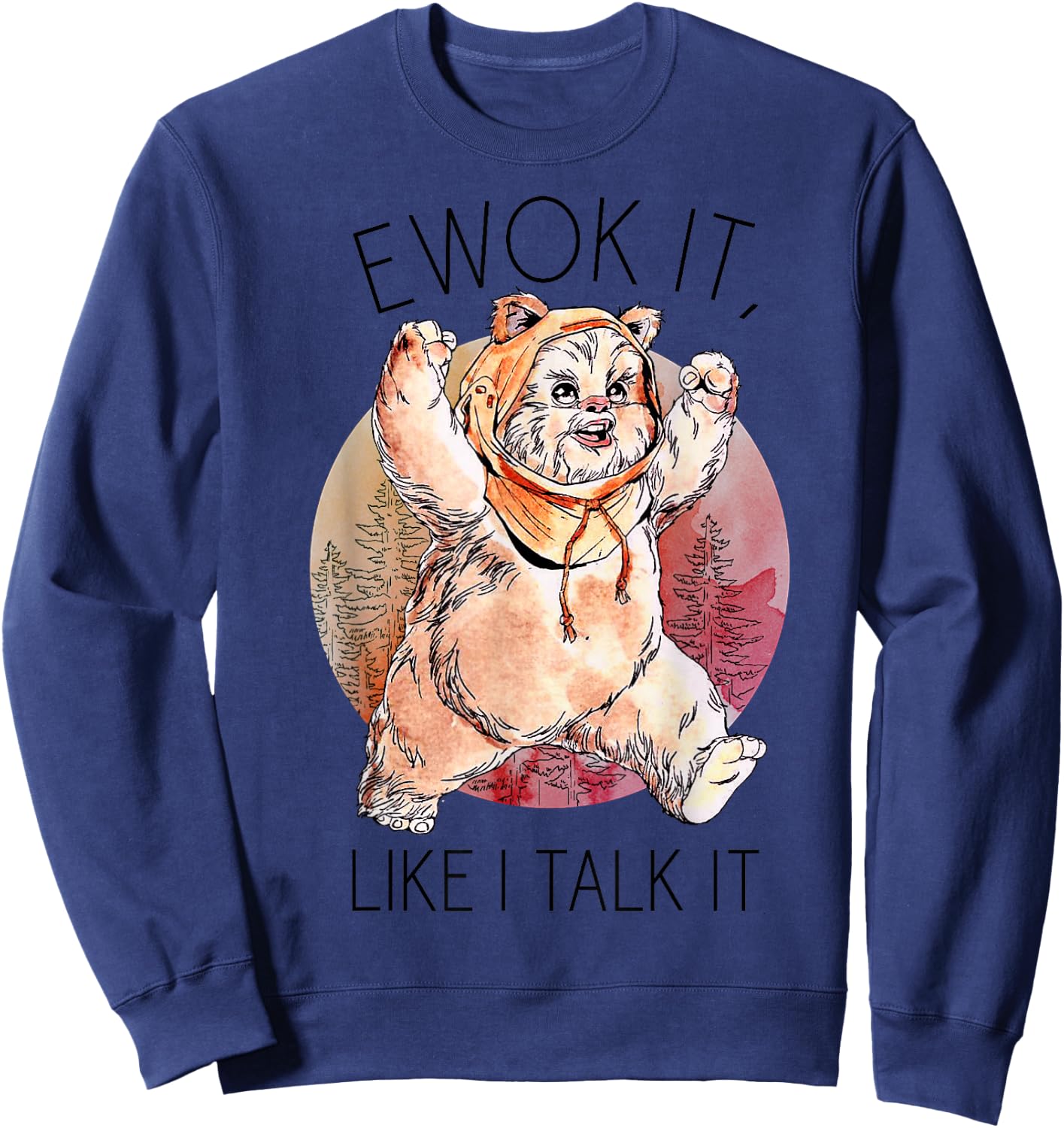 Star Wars Ewok It Sweatshirt - Sweatshirt | Navy