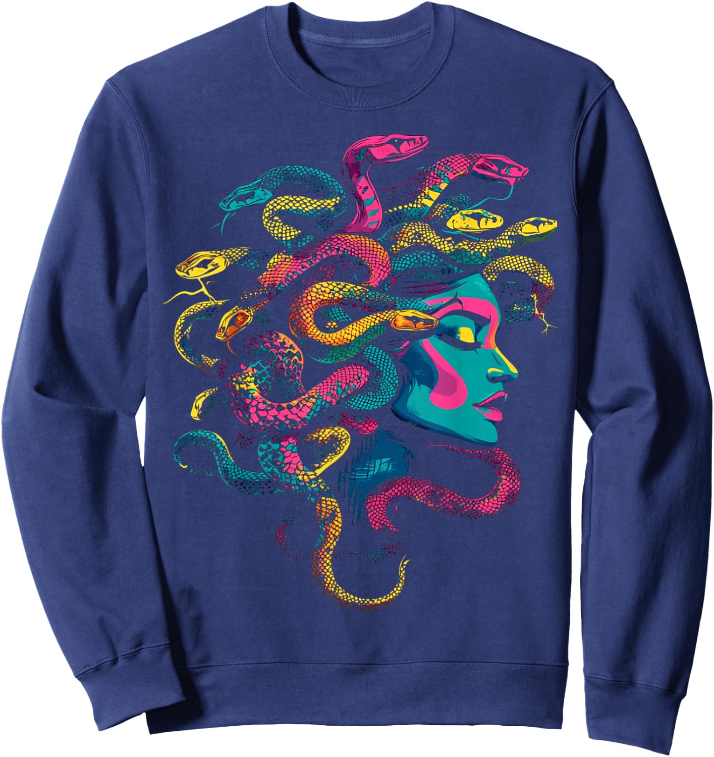 Vintage Medusa Sweatshirt - Sweatshirt | Navy