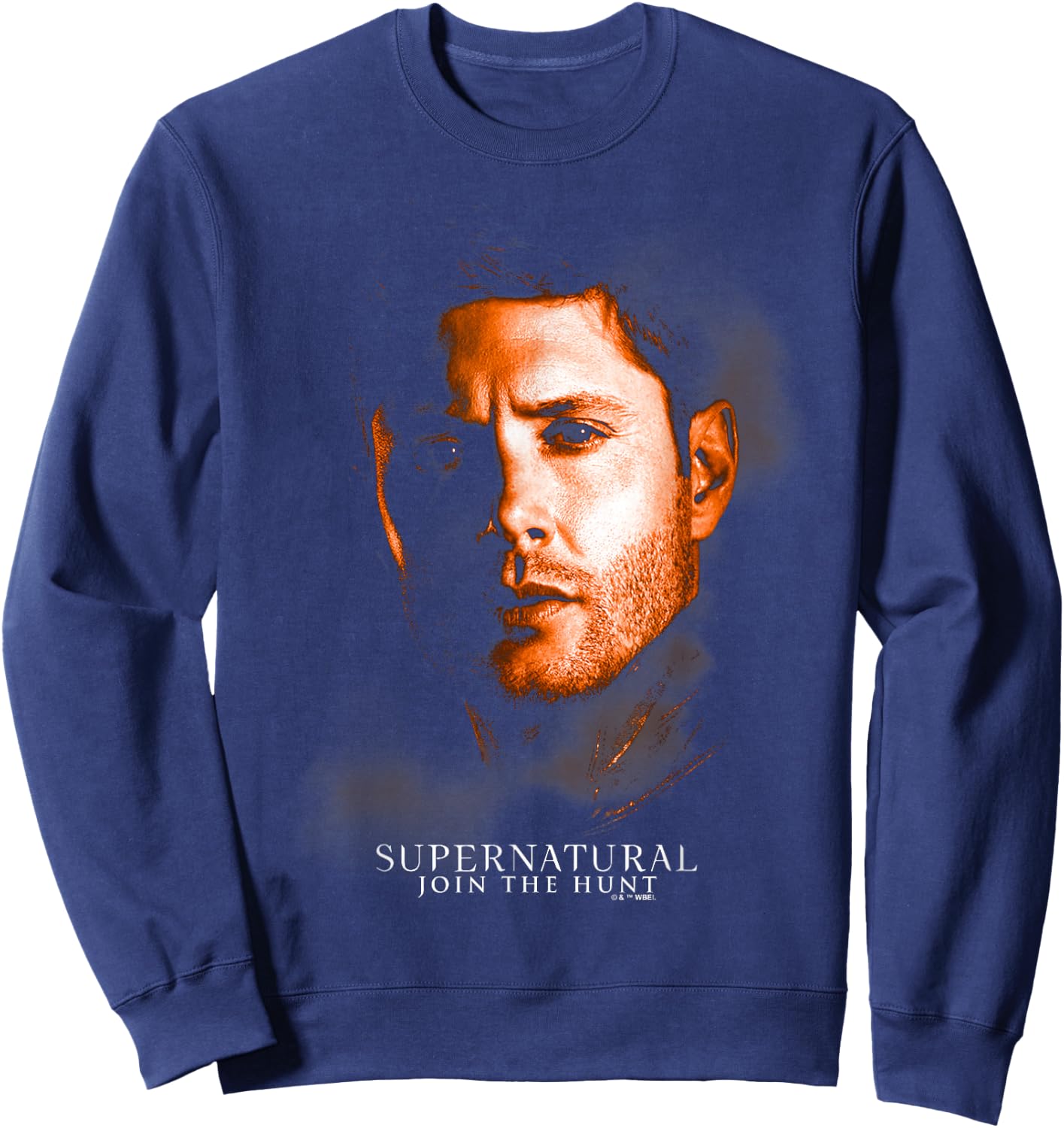 Supernatural Dean Winchester Portrait Sweatshirt - Sweatshirt | Navy